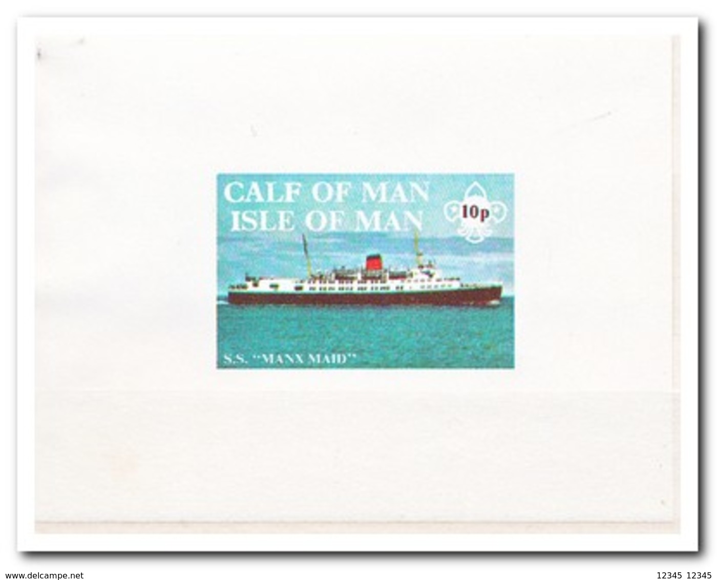 Calf Of Man 1971, Postfris MNH, Manx Maid, Ship - Man (Eiland)