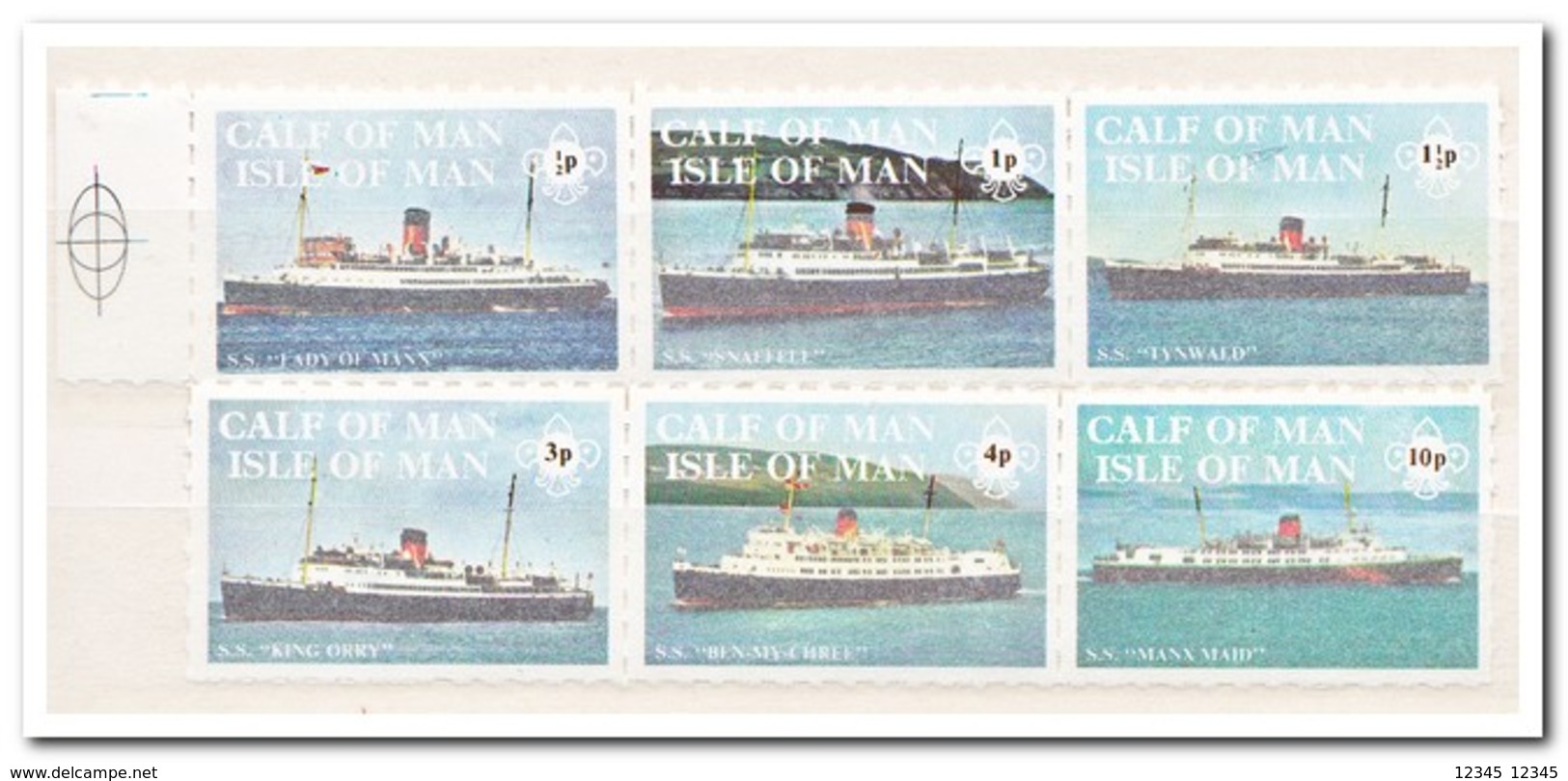 Calf Of Man 1971, Postfris MNH, Ships - Man (Eiland)