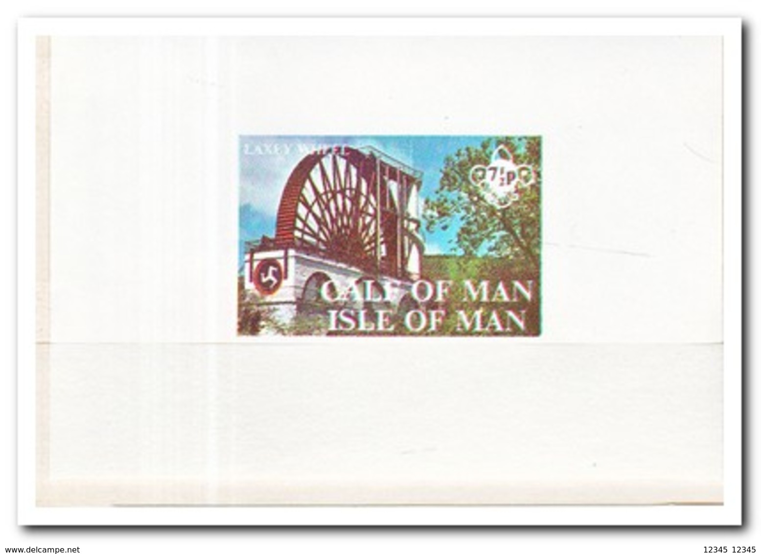 Calf Of Man 1971, Postfris MNH, Laxey Wheel - Man (Insel)