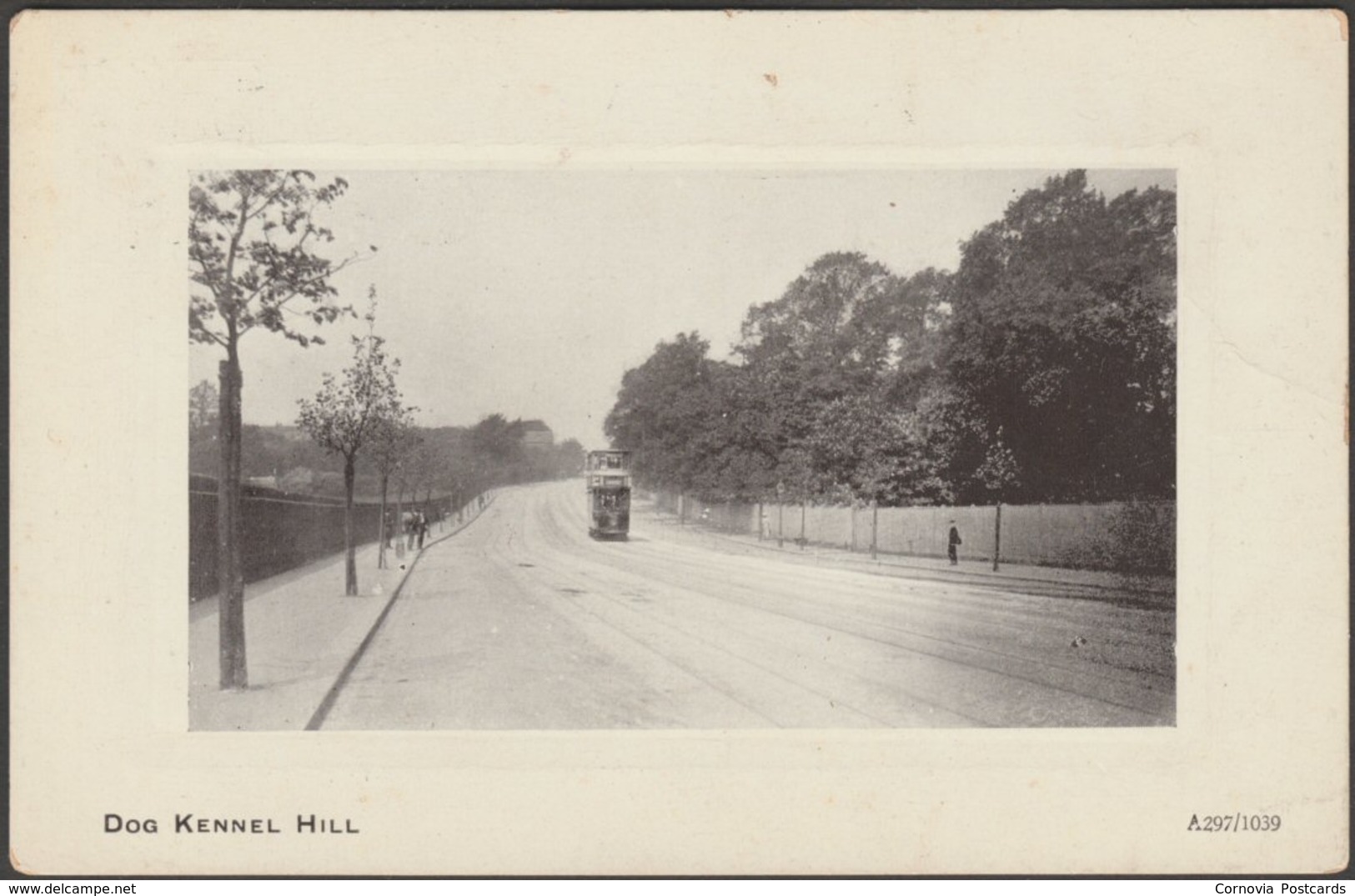 Dog Kennel Hill, East Dulwich, London, C.1910 - Postcard - London Suburbs