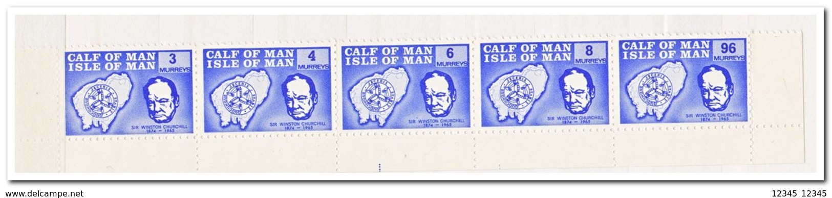 Calf Of Man 1967, Postfris MNH, Churchill - Man (Eiland)