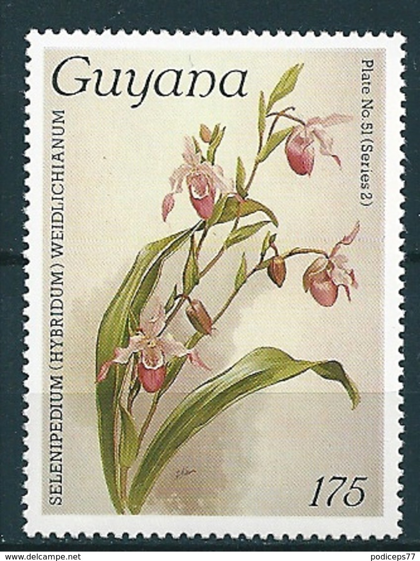 Guyana  1985-89  Orchideen, Orchids  Mi-Nr. 2350 Postfrisch / MNH - Guyana (1966-...)