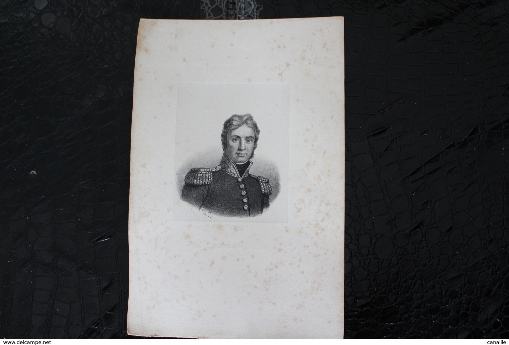 DH /Jean-Victor Moreau (1763-1813) - Commandant En Chef De L'armée Du Nord (1795), Et Moselle (1796), / 16x24 Cm - Documents Historiques