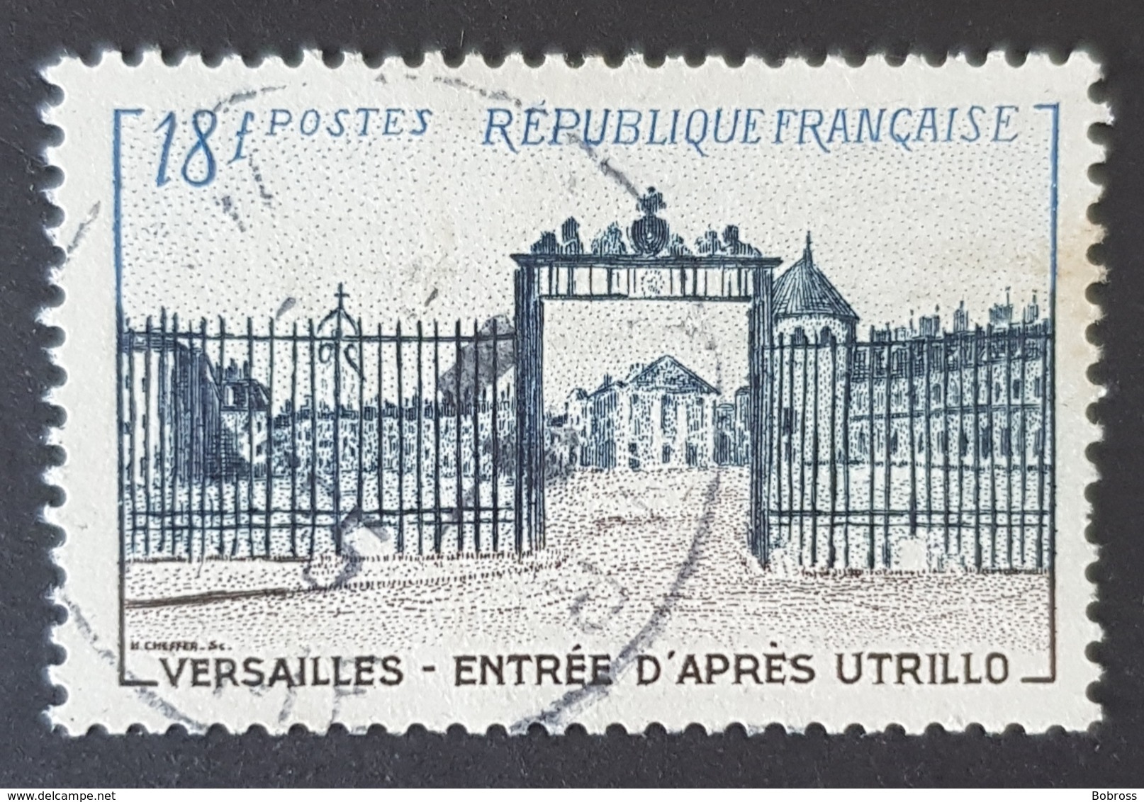 1954 Versailles, France, Republique Française, *,**, Or Used - Gebraucht