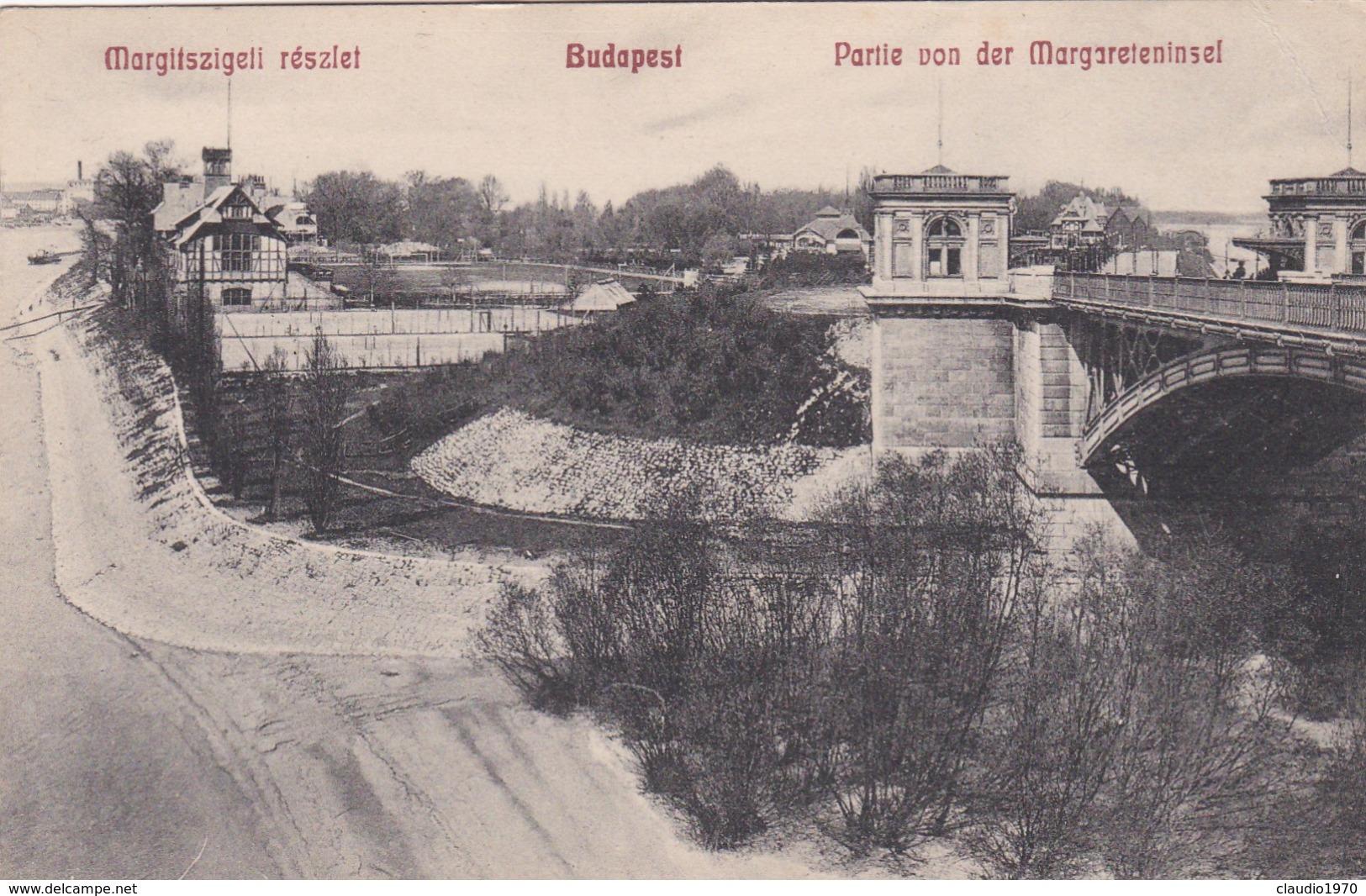 CARTOLINA - POSTCARD - UNGHERIA - BUDAPEST - MARGITSZIGELI - Ungheria