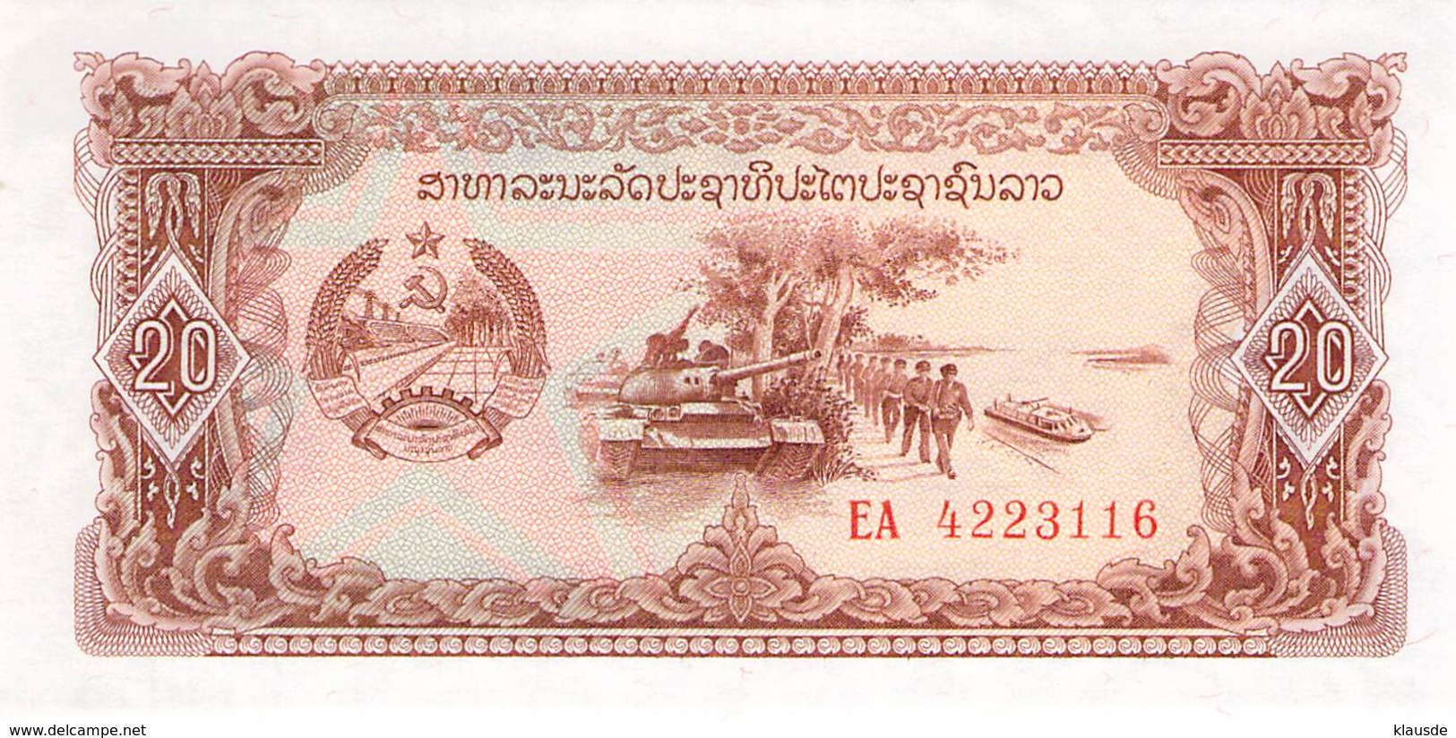 20 KIP Laos UNC - Laos