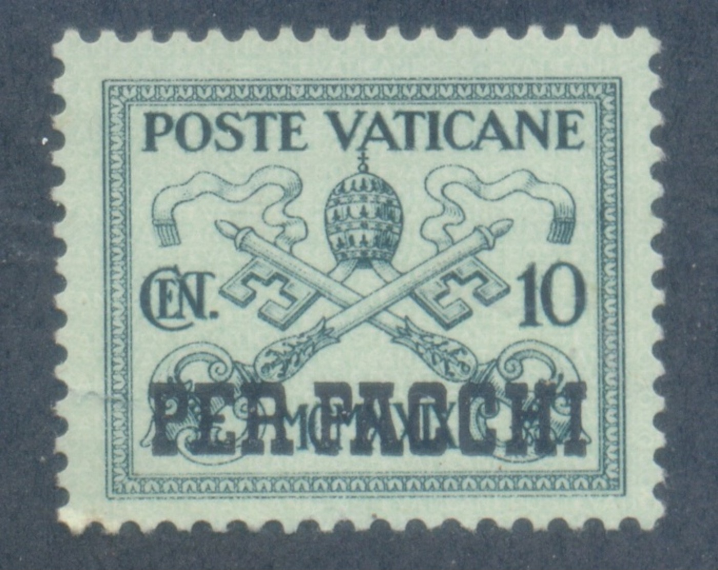 Second  Stamp Of VATICAN 1929 SG / Scott # 2 Mint - Rare - Postal History - Unused Stamps