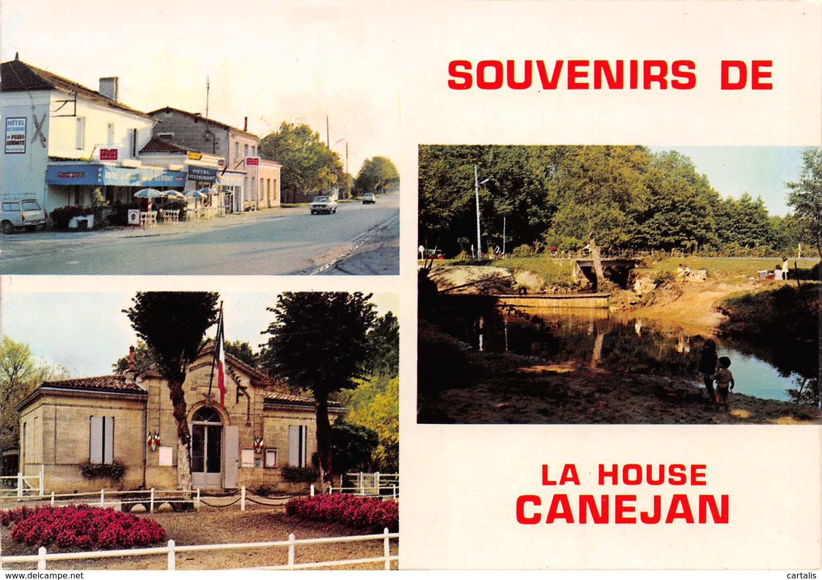 33-LA HOUSE CANEJAN-N°3701-D/0185 - Autres & Non Classés