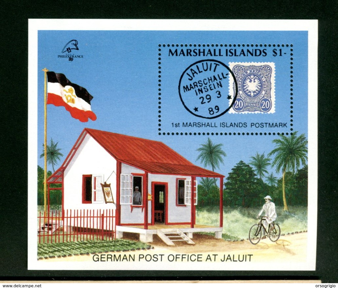 MARSHALL ISLANDS - SHEET  - FOGLIETTO NUOVO MNH - POST OFFICE - CYCLE VELO BICICLETTA - Ciclismo