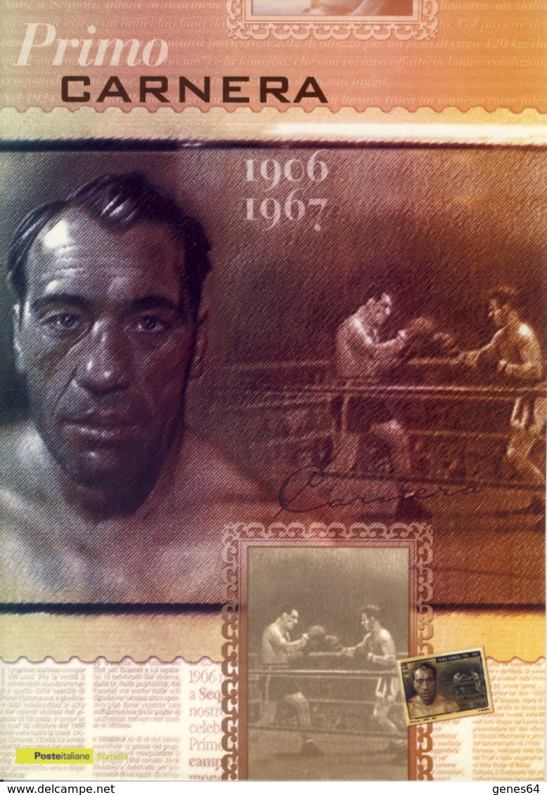 Primo Carnera - Anno 2007 - Folder - Folder