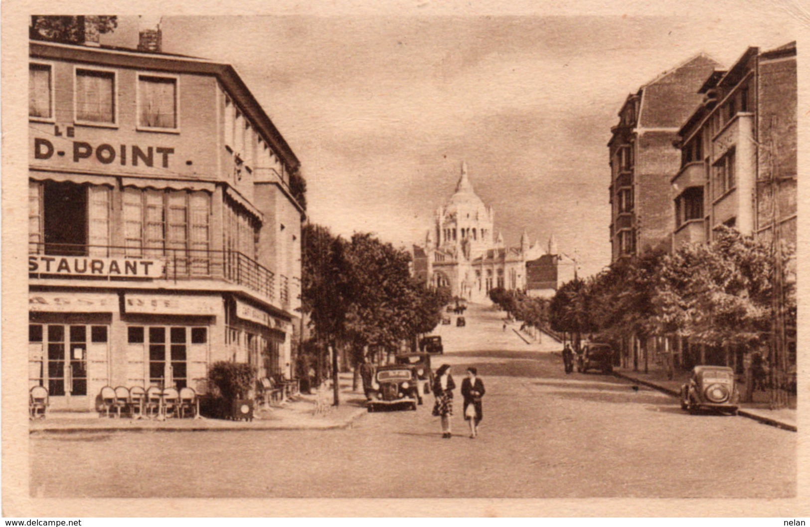 LISIEUX-AVENUE DE SAINT THERESE-1952 - Lisieux