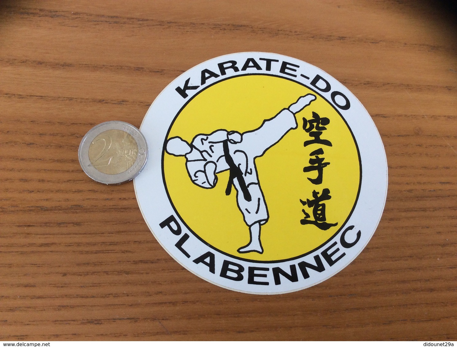 AUTOCOLLANT, Sticker «KARATE - DO - PLABENNEC (29) » - Autocollants