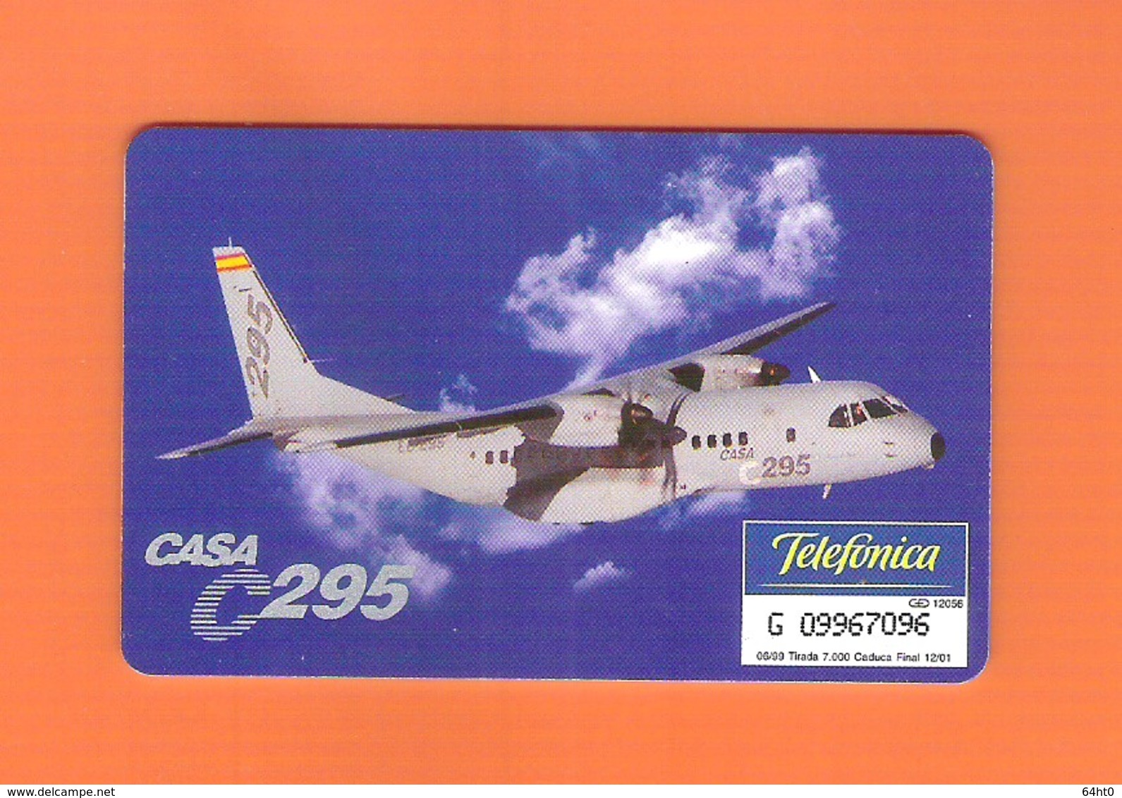 CHIPCARD SPAIN P388  "CASA 295 - II"  06/99 - EX: 7000 - USED - Emissions Privées