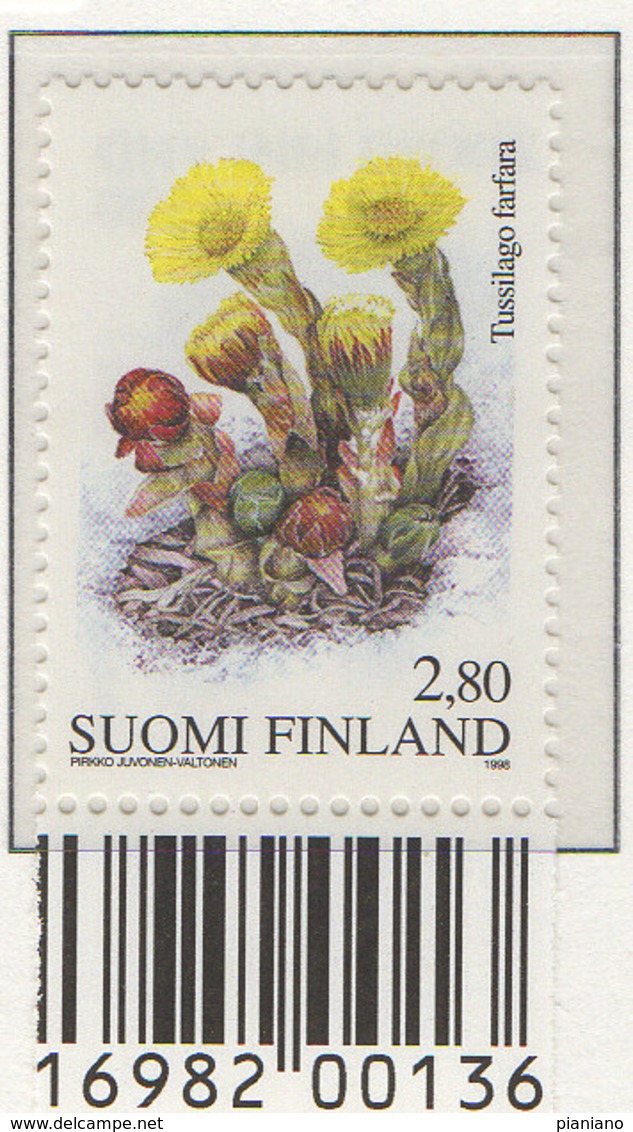 PIA - FINL  - 1998 : Primavera - Il Risveglio Della Natura - Fiore Tussilago Farfara - (Yv 1397) - Altri & Non Classificati