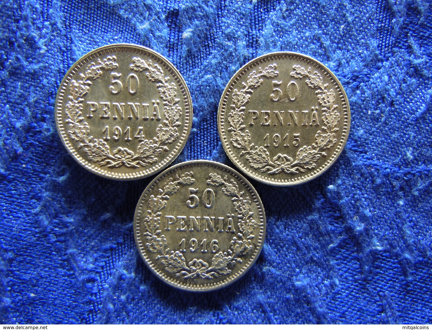 FINLAND 50 PENNIA 1914-1916, KM2.2 - Finnland