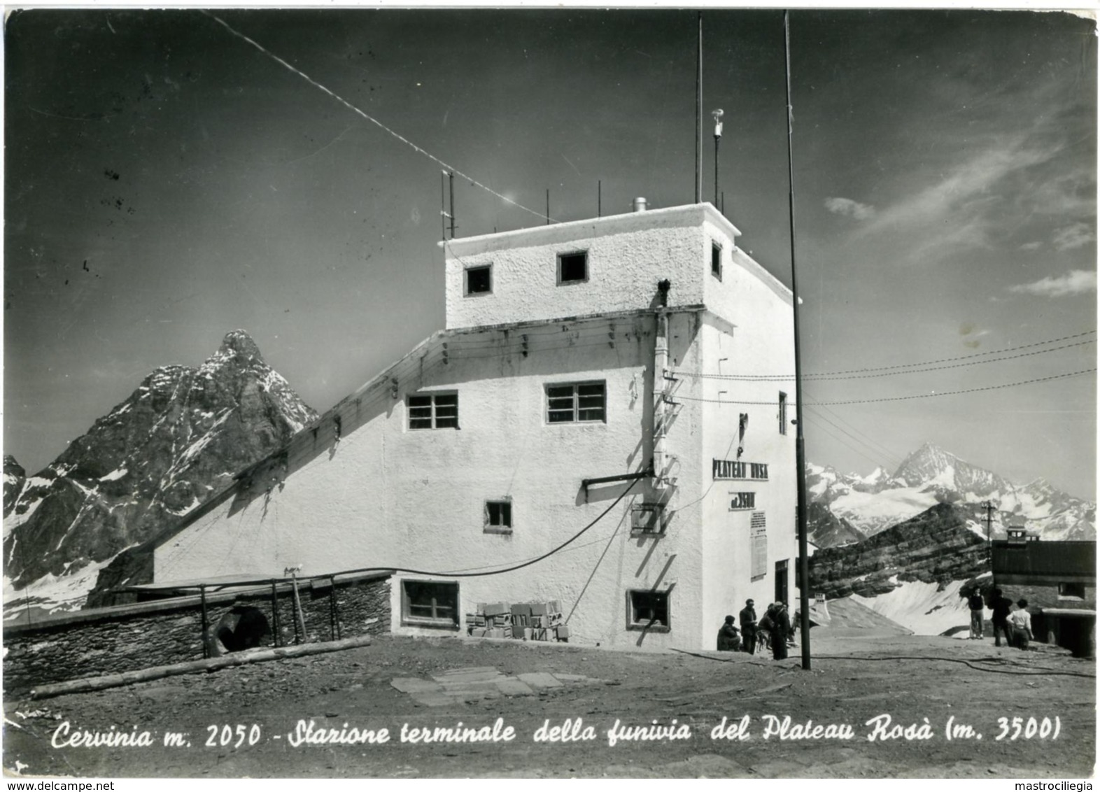 BREUIL-CERVINIA  AOSTA  Stazione Terminale Funivia Del Plateau Rosà - Altri & Non Classificati