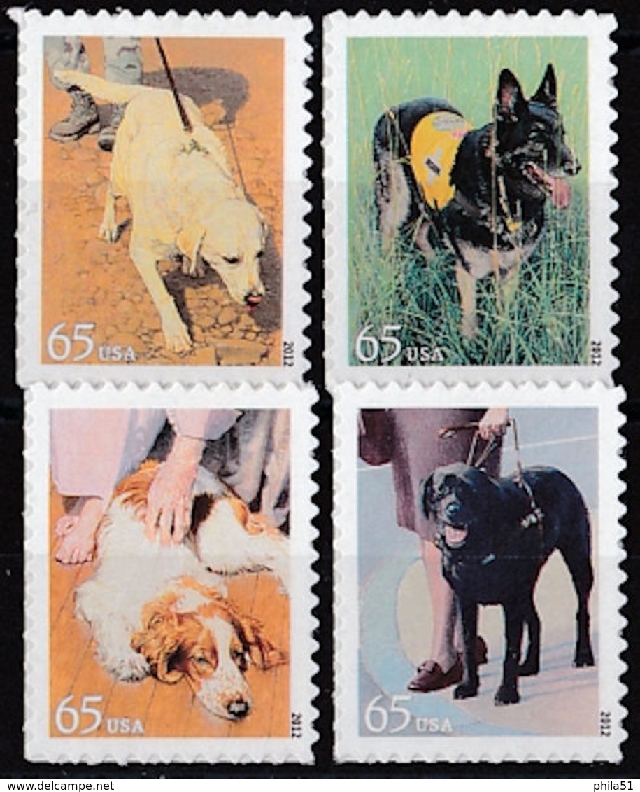 USA 4450/53 ** - Perros