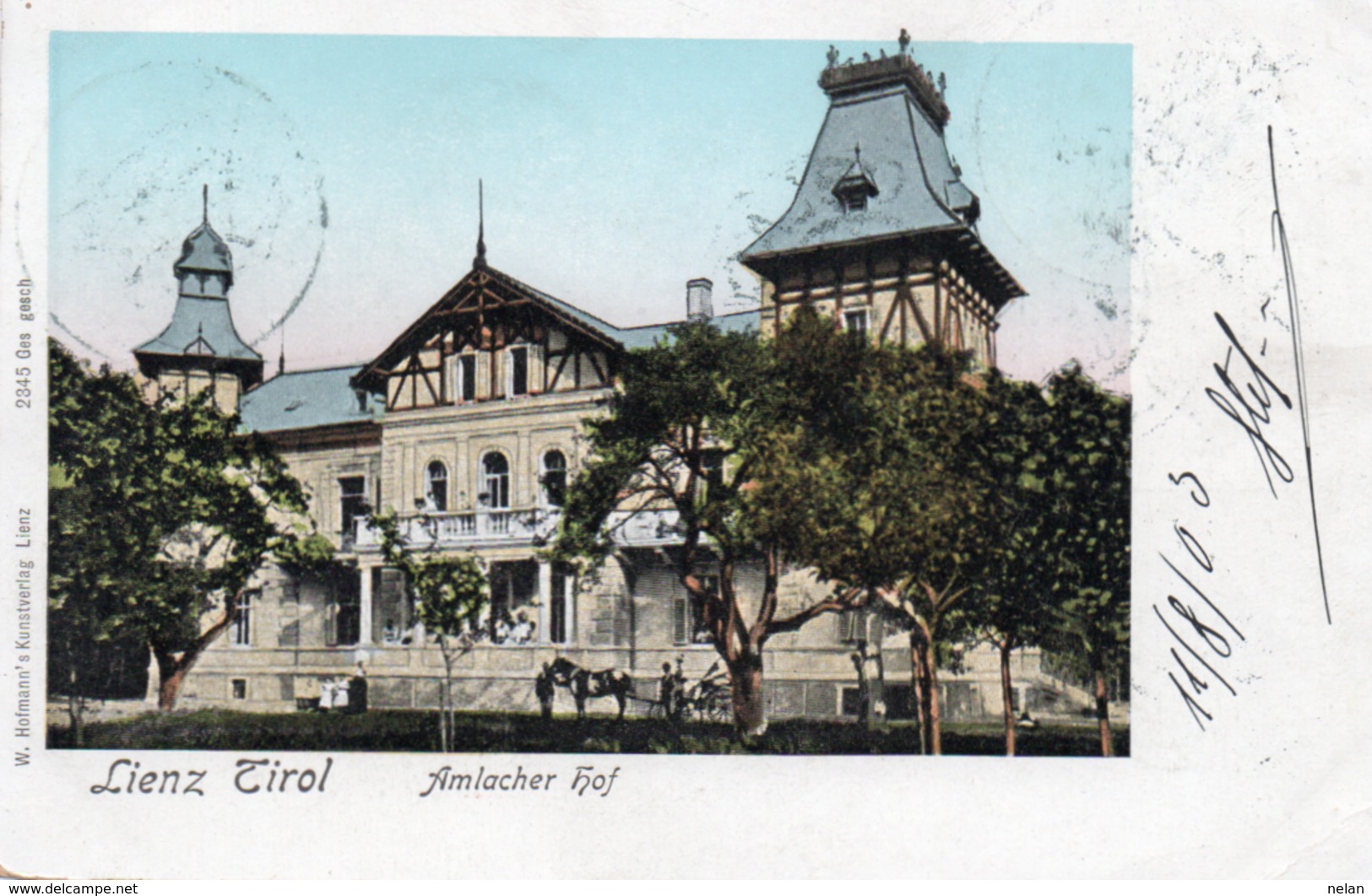 LIENZ-TIROL-AMLACHER HOF-1903 - Lienz