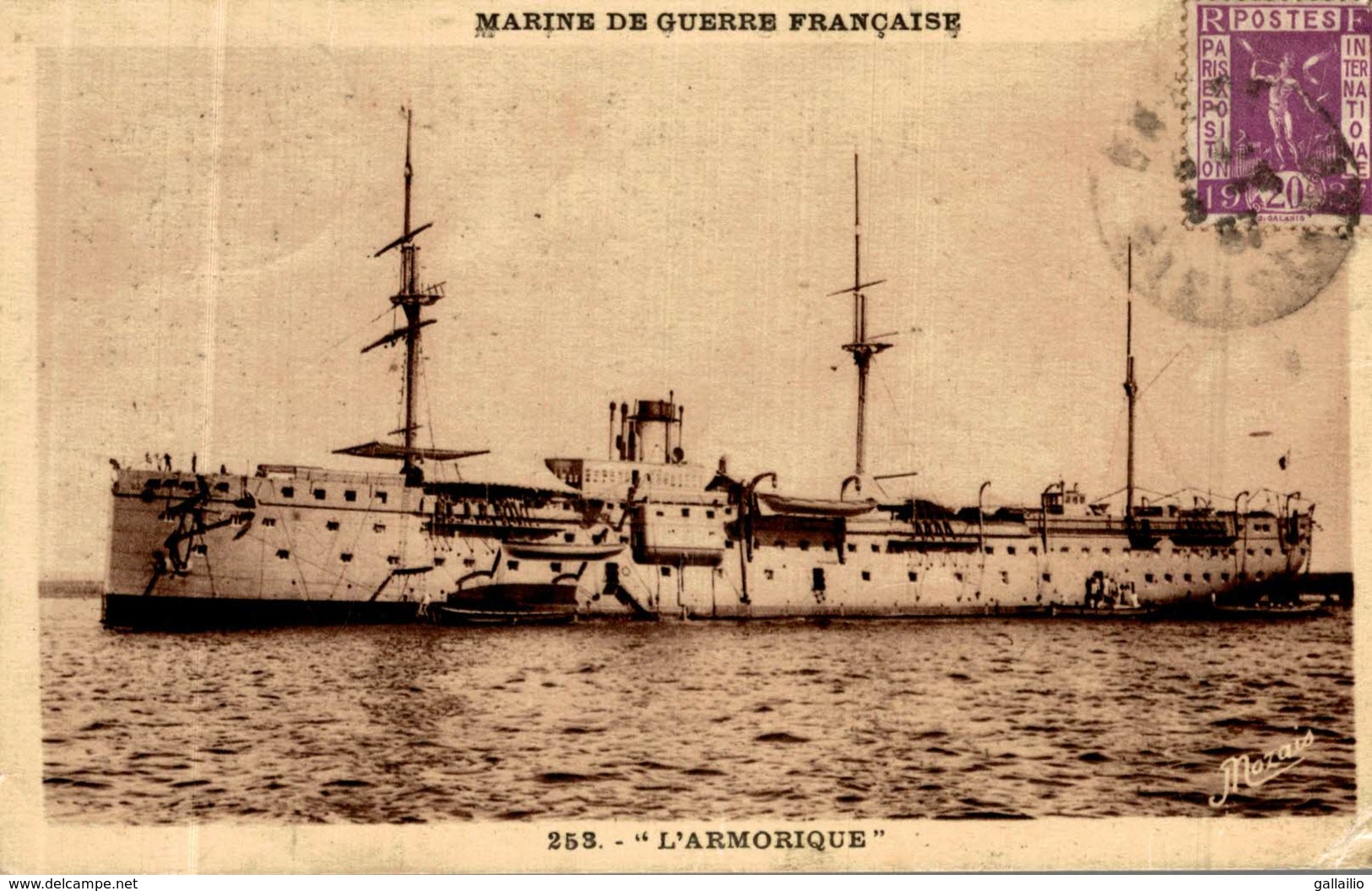 L'ARMORIQUE MARINE DE GUERRE - Guerra