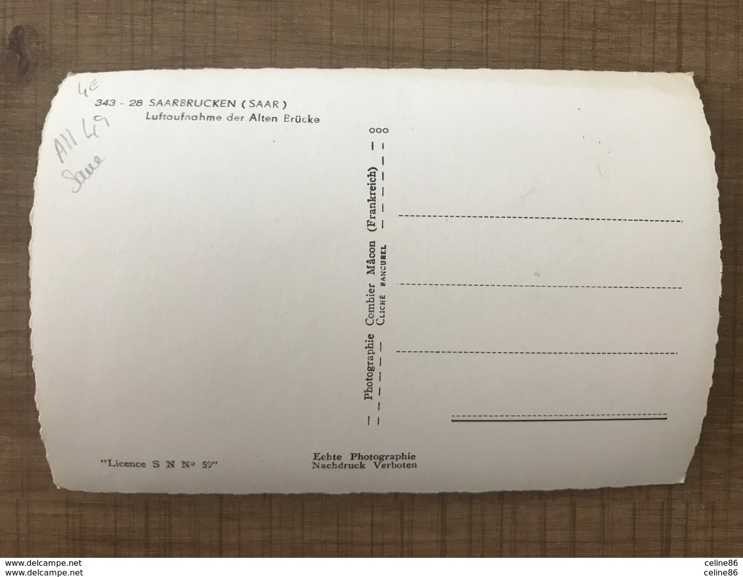 SAARBRUCKEN Luftraufnahme Der Alten Brucke - Saarbruecken