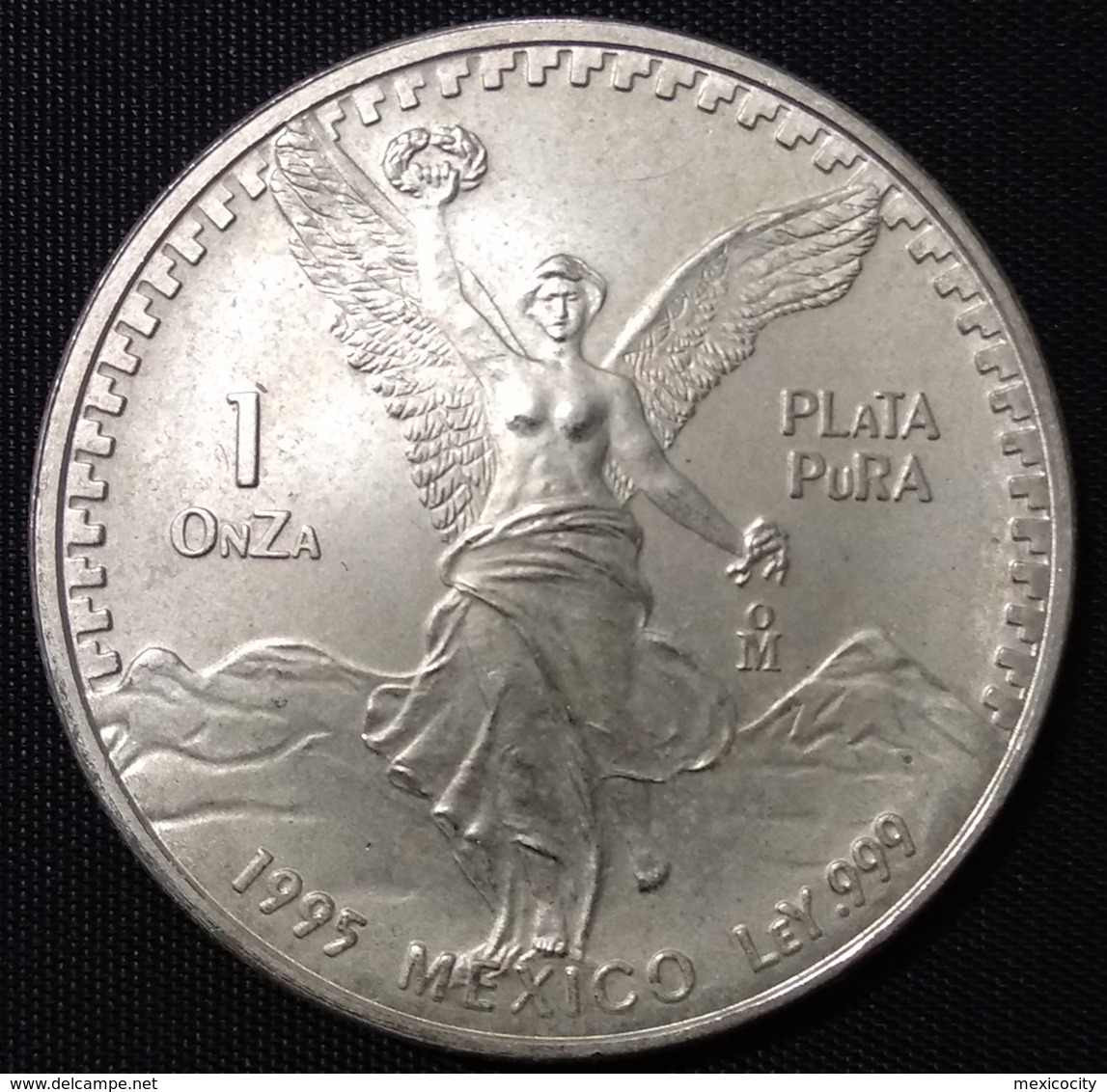 MEXICO 1995 LIBERTAD SILVER Ounce Piece, See Images, Very Nice Issue, Bargain Priced - Mexico