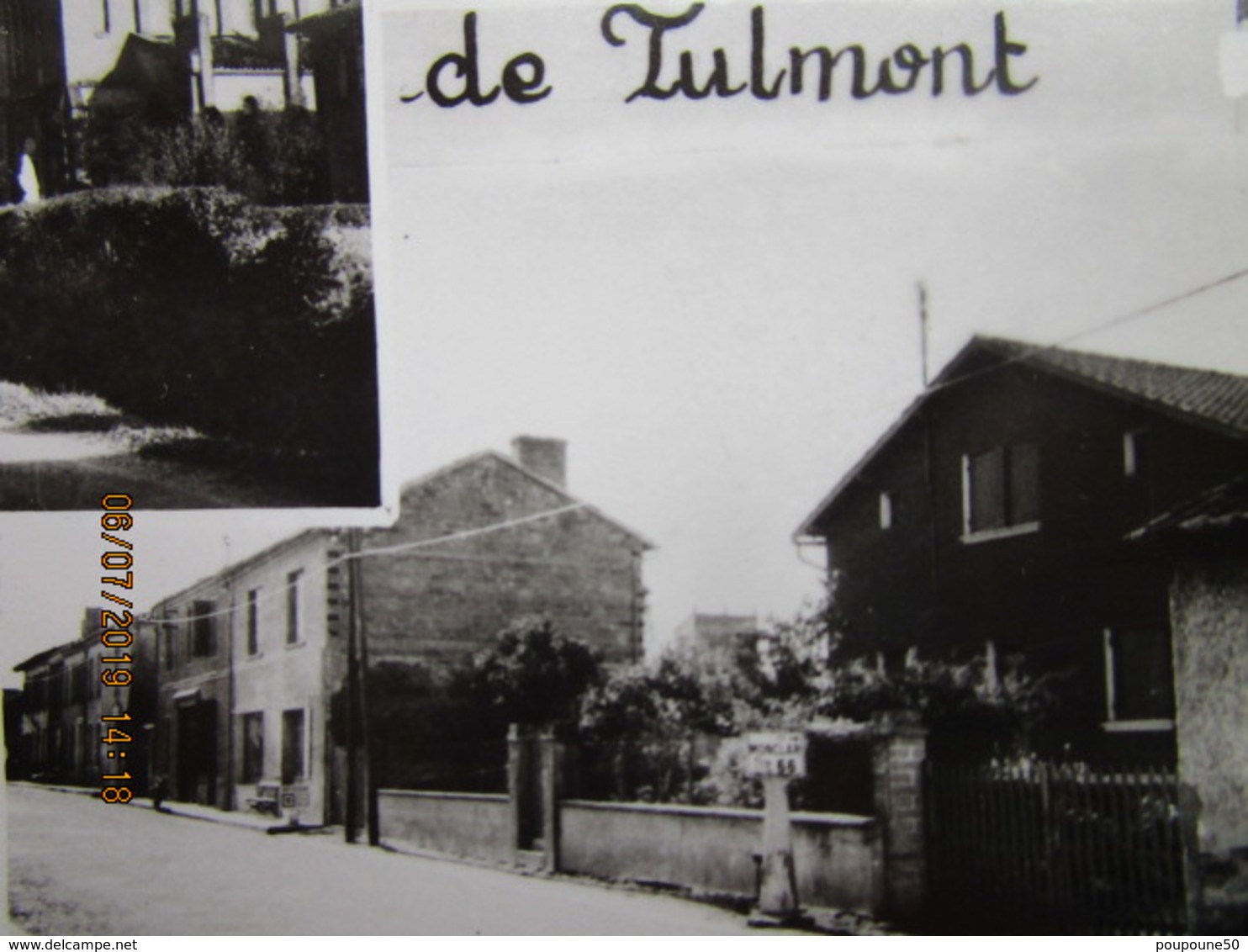 CP 82 Saint ETIENNE De TULMONT - Multivue >  Rue Du Village ,charcuterie ,le Groupe Scolaire,l'église, Route De Monclar - Saint Etienne De Tulmont