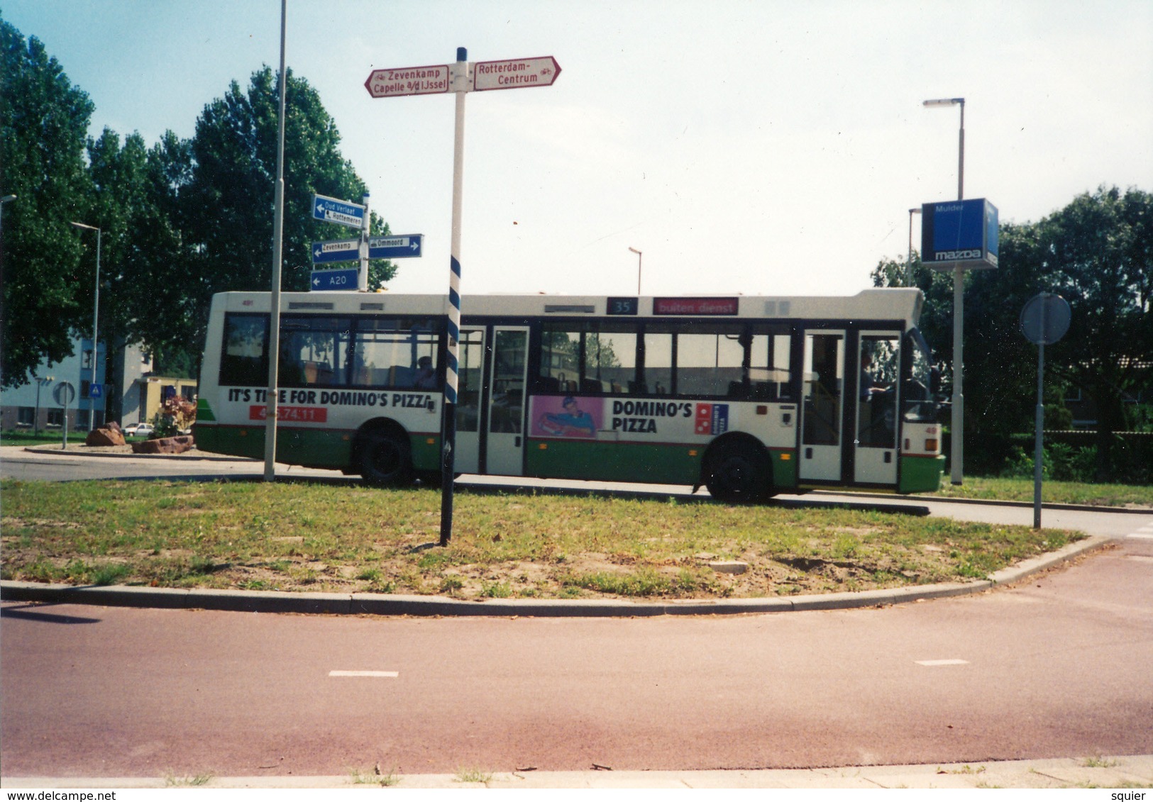 Bus, Omnibus, Rotterdam, Public Transport, Real Photo - Auto's