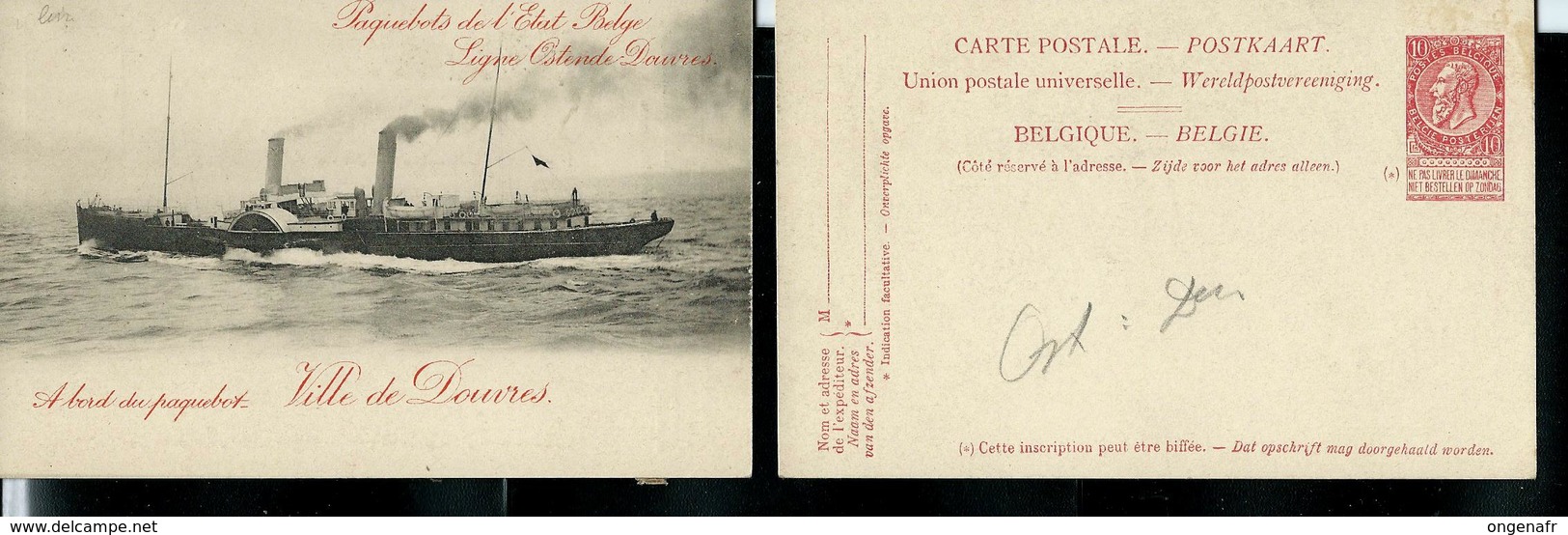 Carte Neuve N° 4. 9. Ville De Douvres - Liner Cards