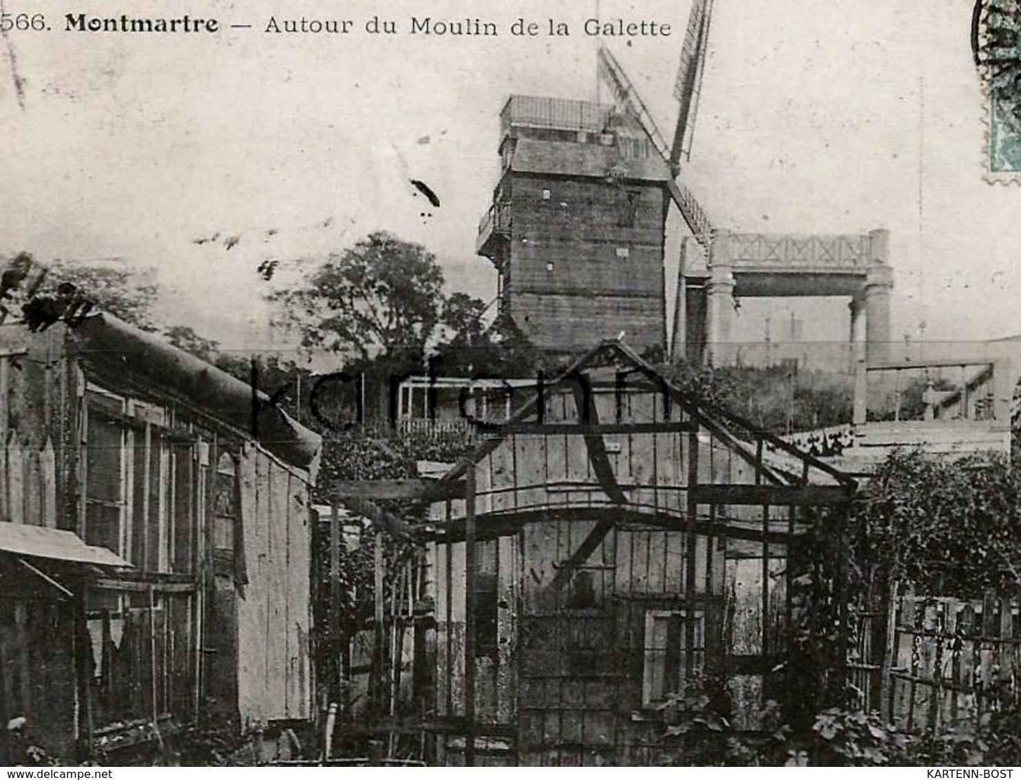 566 - 75 - 18 XVIII ème - Montmartre - Autour Du Moulin De La Galette - Arrondissement: 18