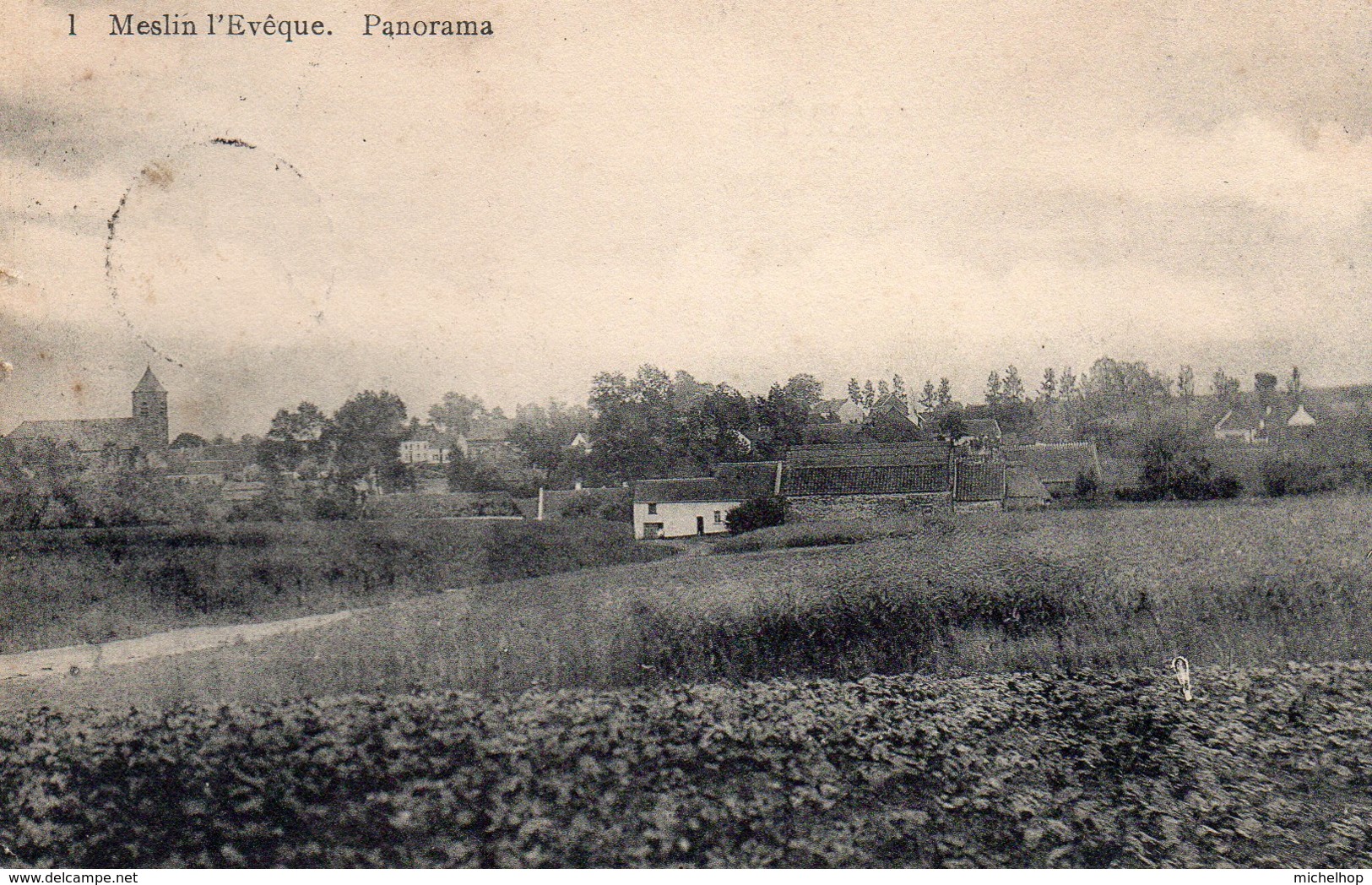 Meslin L'Evêque.  Panorama (Oblitération Dépôt-relais) - Ath