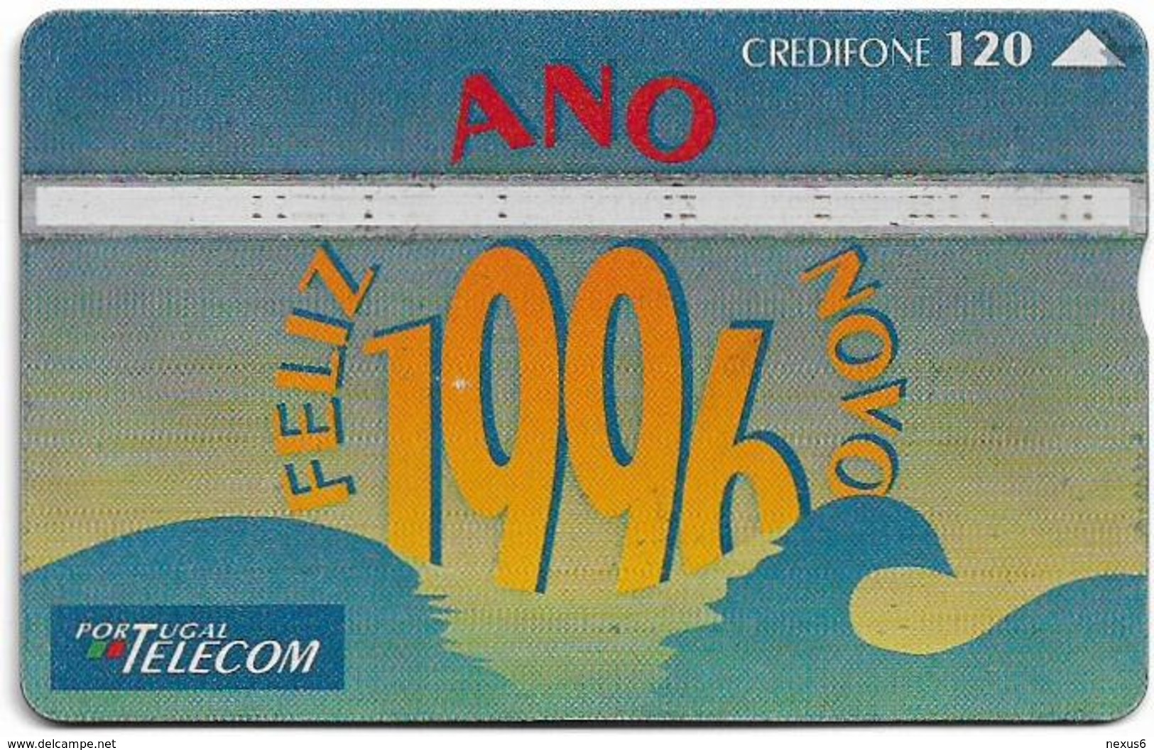 Portugal - PT - L&G - Feliz Ano Novo '95 - 511A - 1995, 120U, Used - Portugal