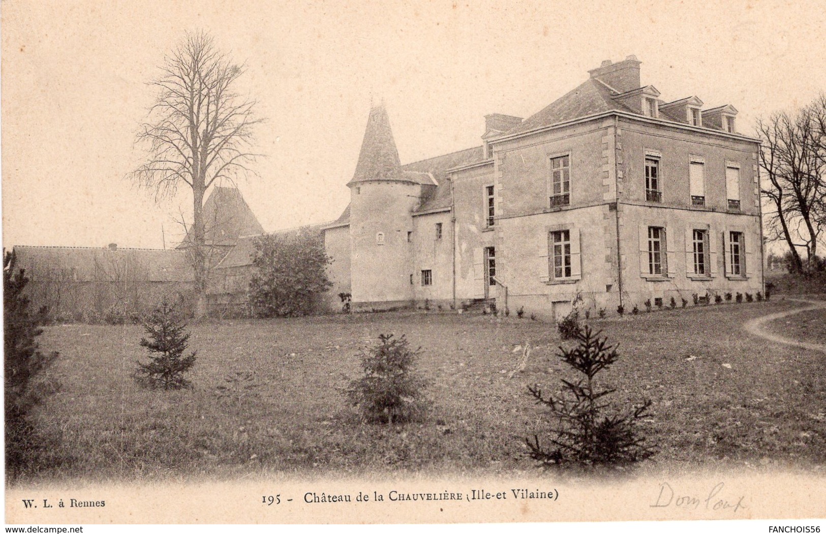 Domloup (35) - Château De La Chauvellière. - Autres & Non Classés