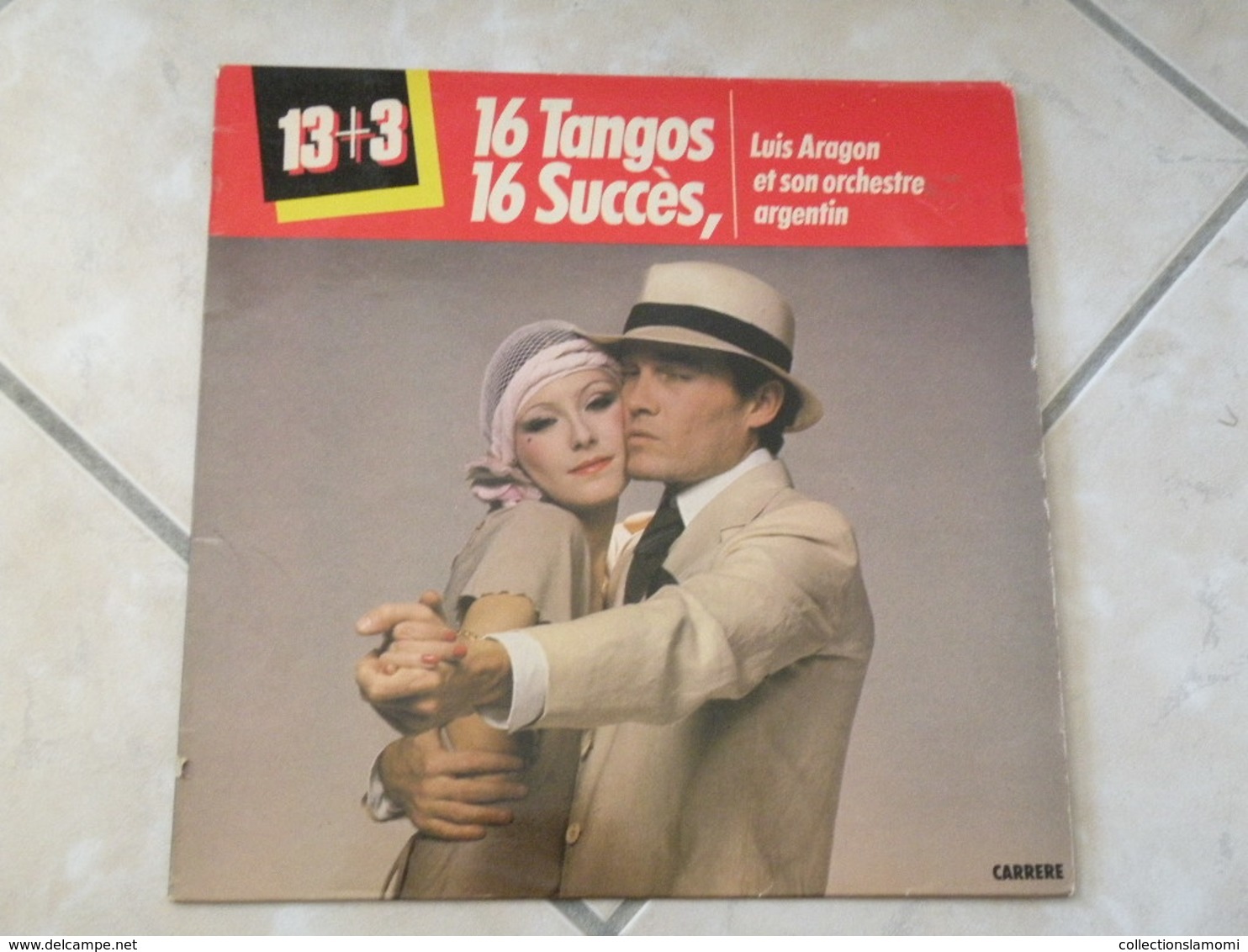 Luis Aragon Et Son Orchestre Argentin (16 Tangos) - (Titres Sur Photos) - Vinyle 33 T LP - Cómica