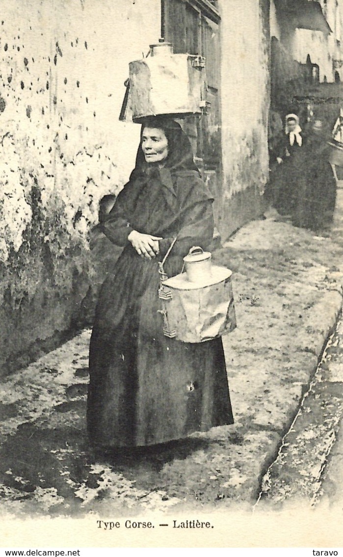 CORSE - AJACCIO  - Marchande De Lait Ambulante - Très Bon état - Autres & Non Classés