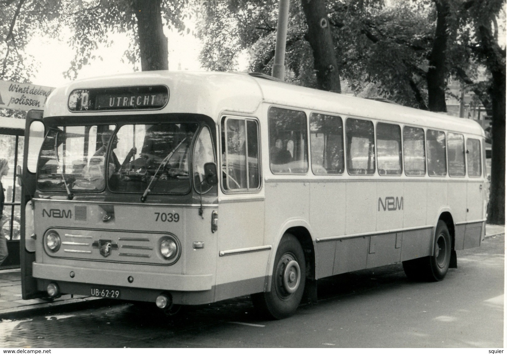 Bus, Omnibus,Leyland Van Hool, NBM Zeist, Public Transport, Real Photo - Auto's