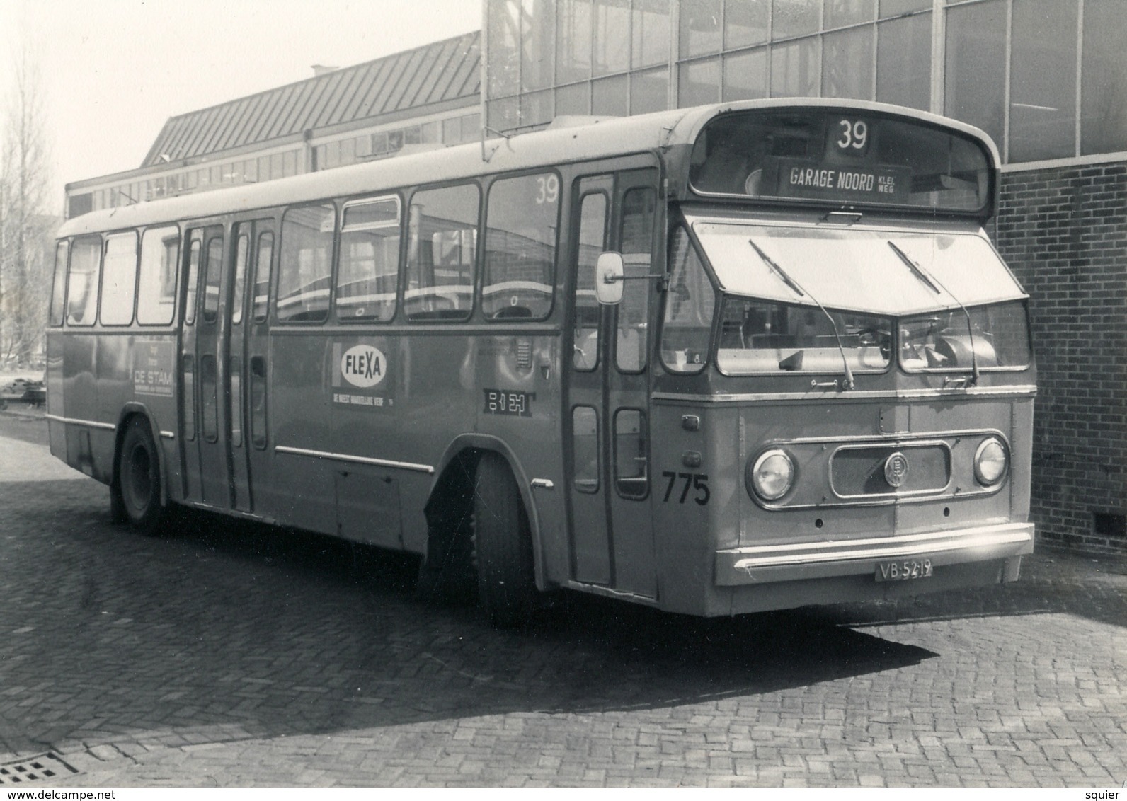 Bus, Omnibus,RET 775, Kromhout- Werkspoor, Rotterdam, Public Transport, Real Photo - Auto's