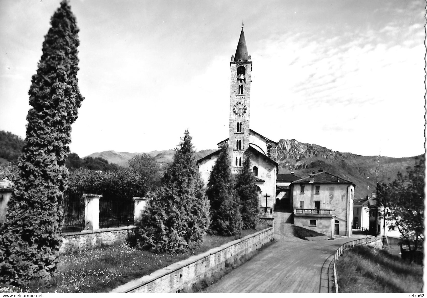 TESSERETE → La Chiesa Parrocchiale, Fotokarte Ca.1955 - Tesserete 