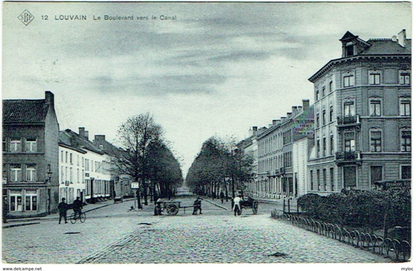 Louvain. Boulevard Vers Le Canal. - Leuven