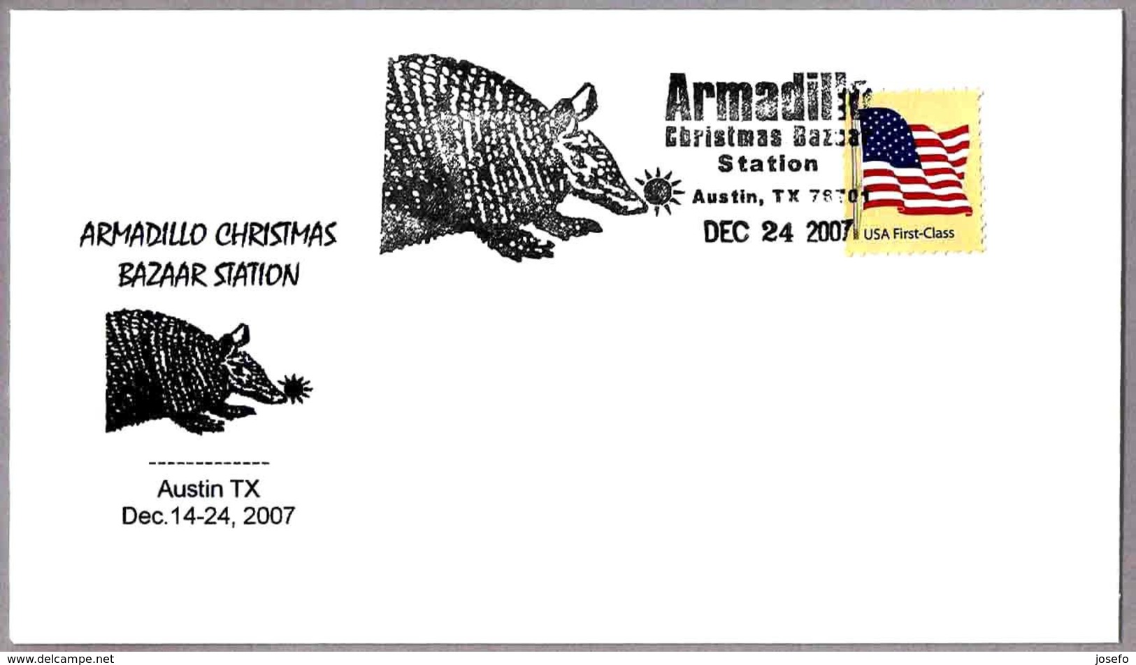 ARMADILLO - Dasypodidae. Austin TX 2007 - Otros & Sin Clasificación