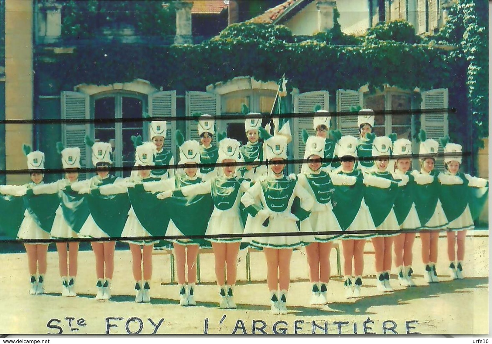 69 - STE FOY L'ARGENTIERE -  RARE PHOTO DES MAJORETTES - Música Y Músicos