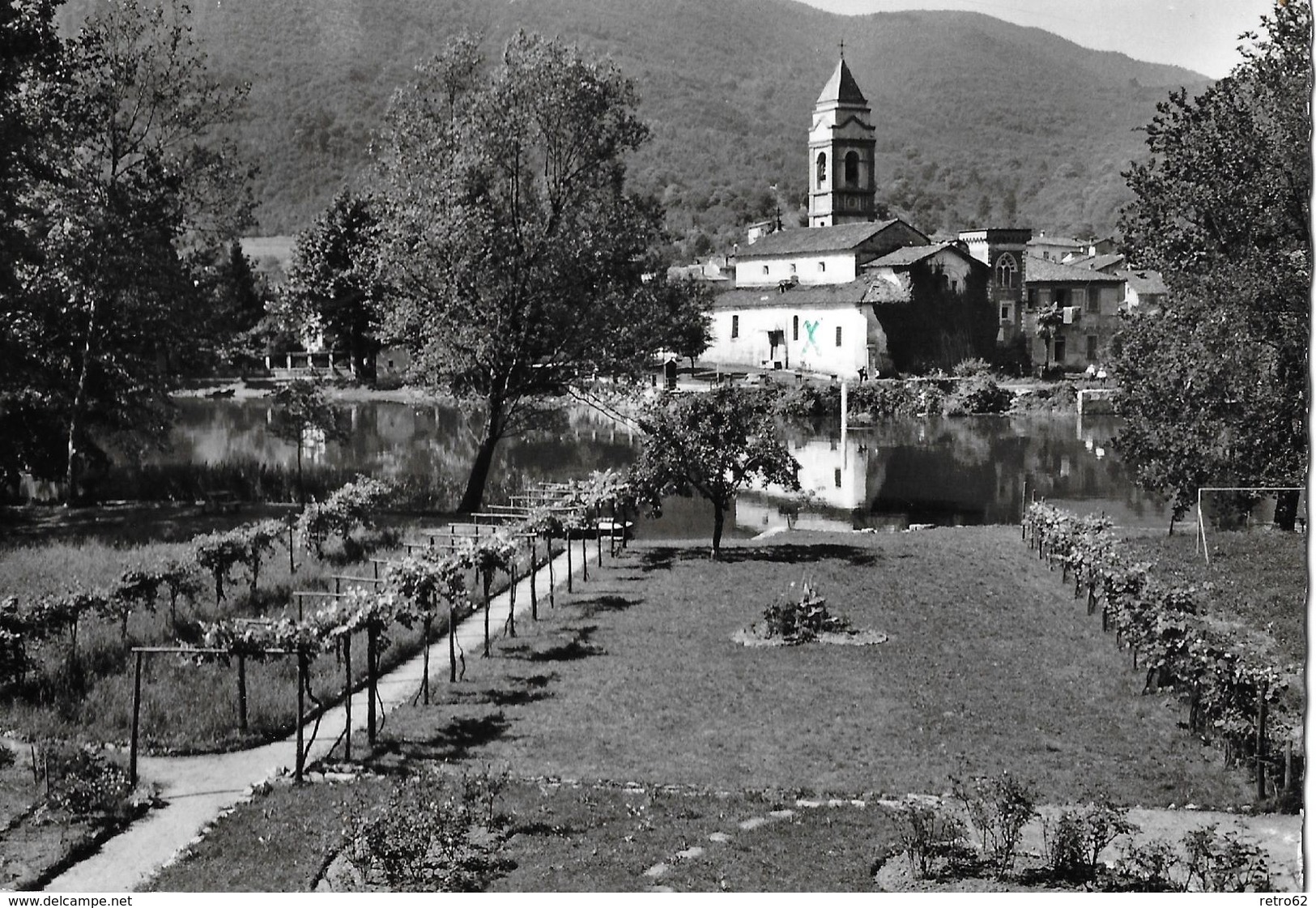 CASLANO → Albergo "Fonte Dei Fiori" Anno 1961 - Caslano