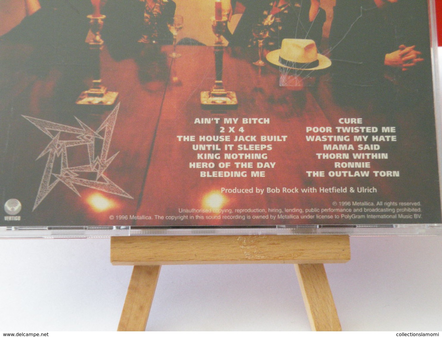 Metallica - (Titres Sur Photos) - CD 1996 - Hard Rock En Metal