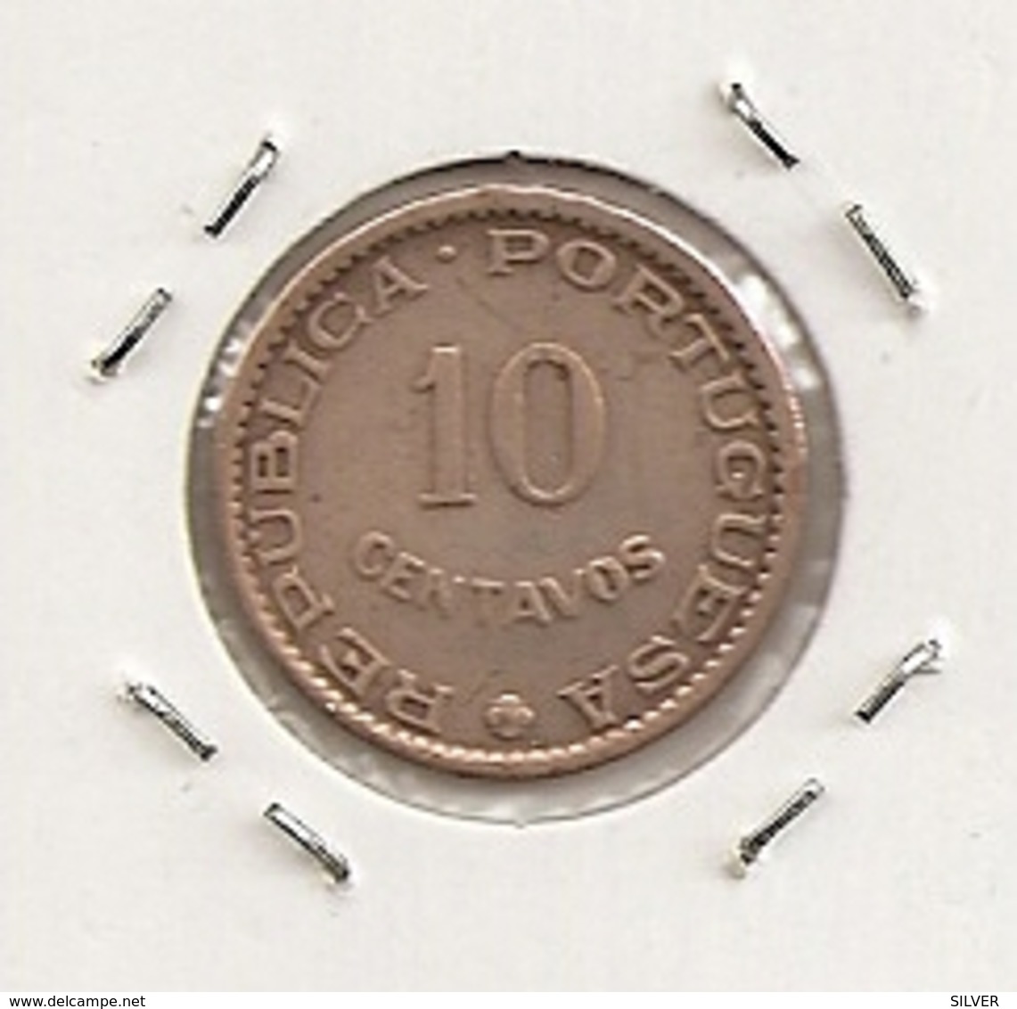 TIMOR 10 CENTAVOS 1958 RARE - Timor