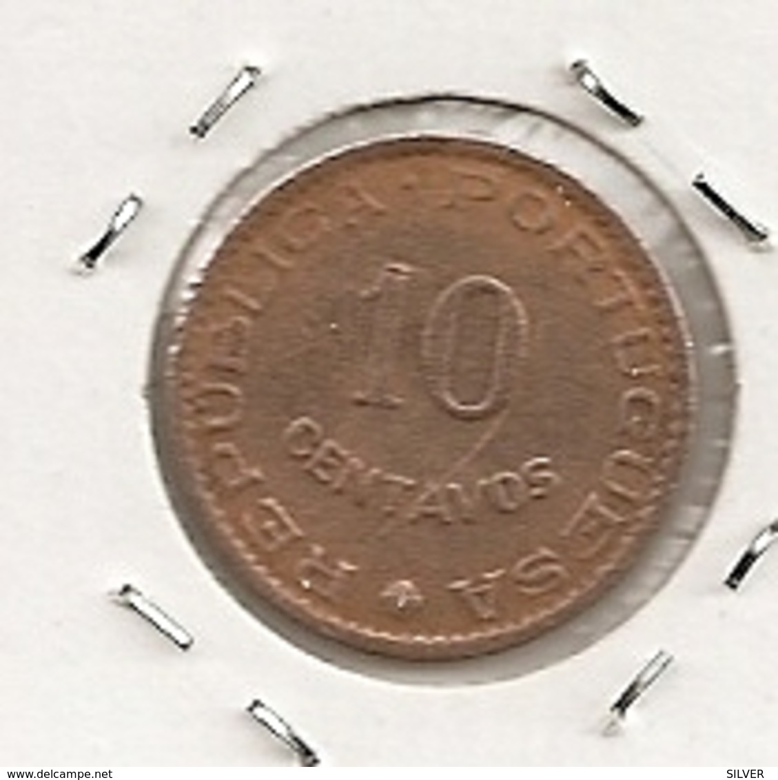 TIMOR 10 CENTAVOS 1958 RARE - Timor