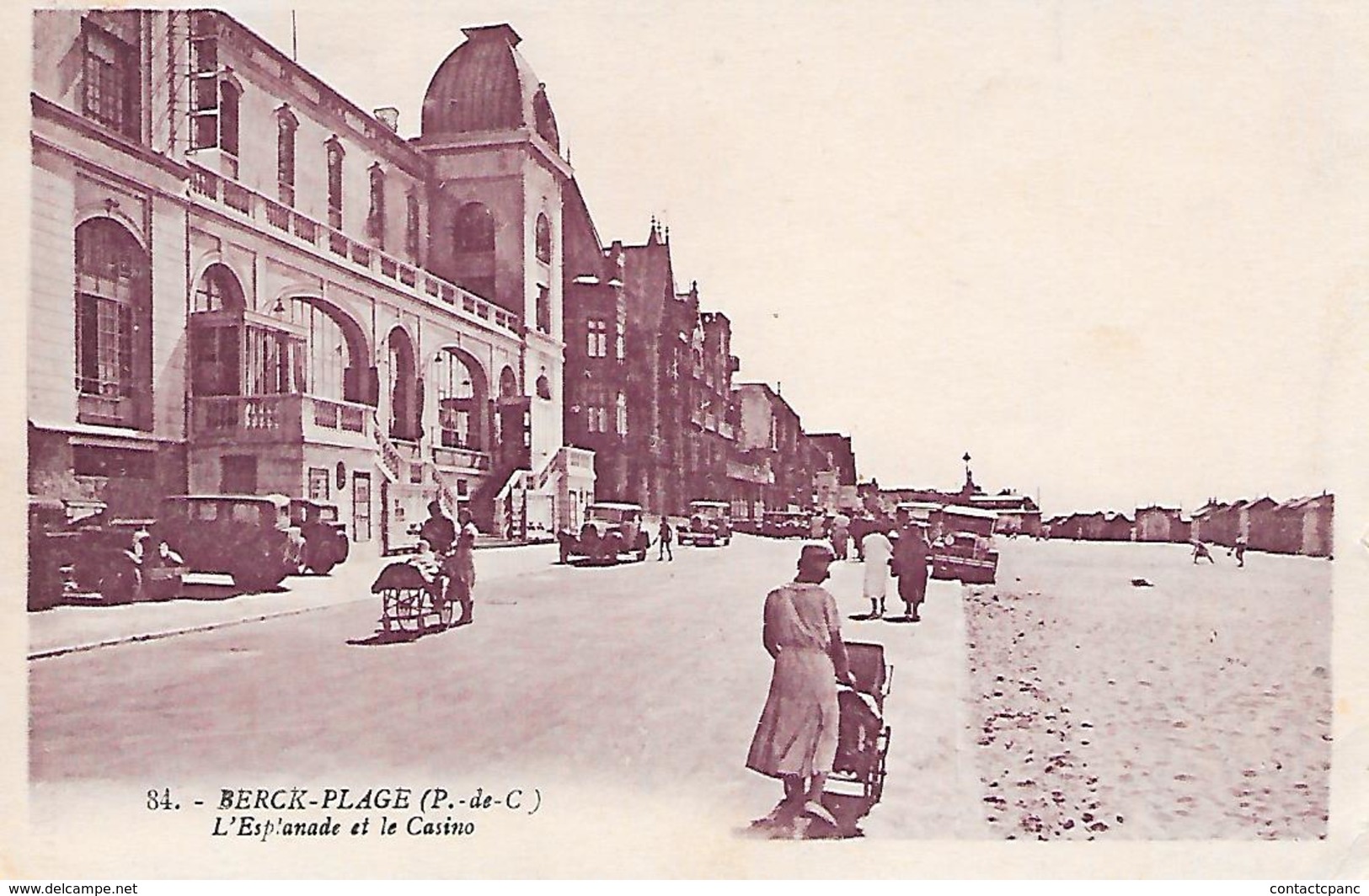 BERCK  ( 62 )  - L'Esplanade Et Le Casino - Berck