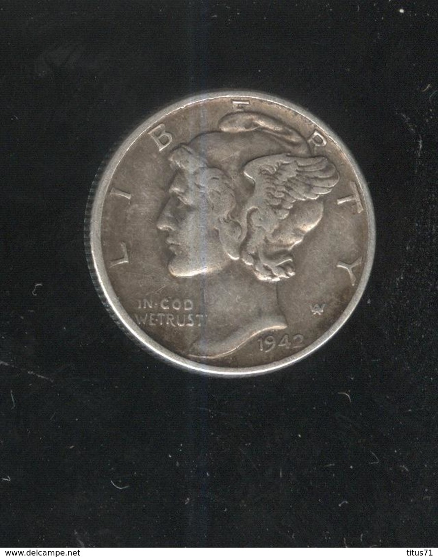 1 Dime Etats Unis / USA 1942 - 1916-1945: Mercury