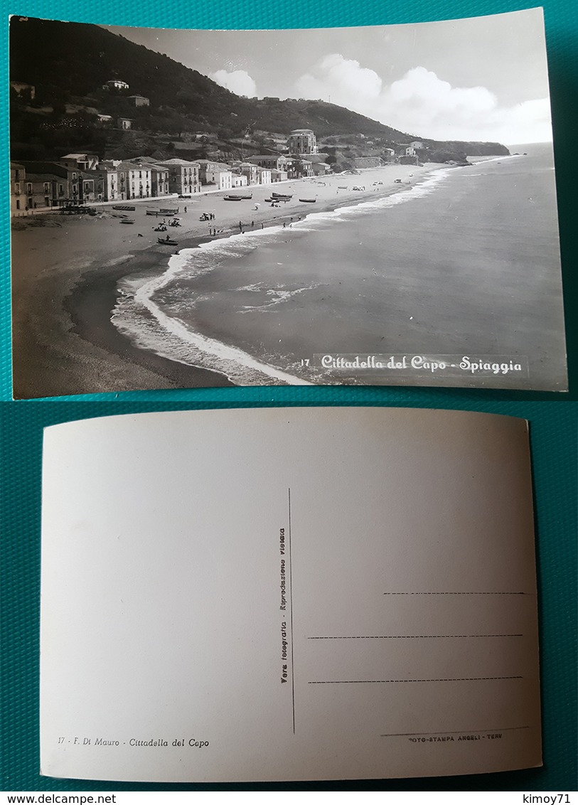 Cartolina Cittadella Del Capo (Cosenza) - Spiaggia. Non Viaggiata - Cosenza