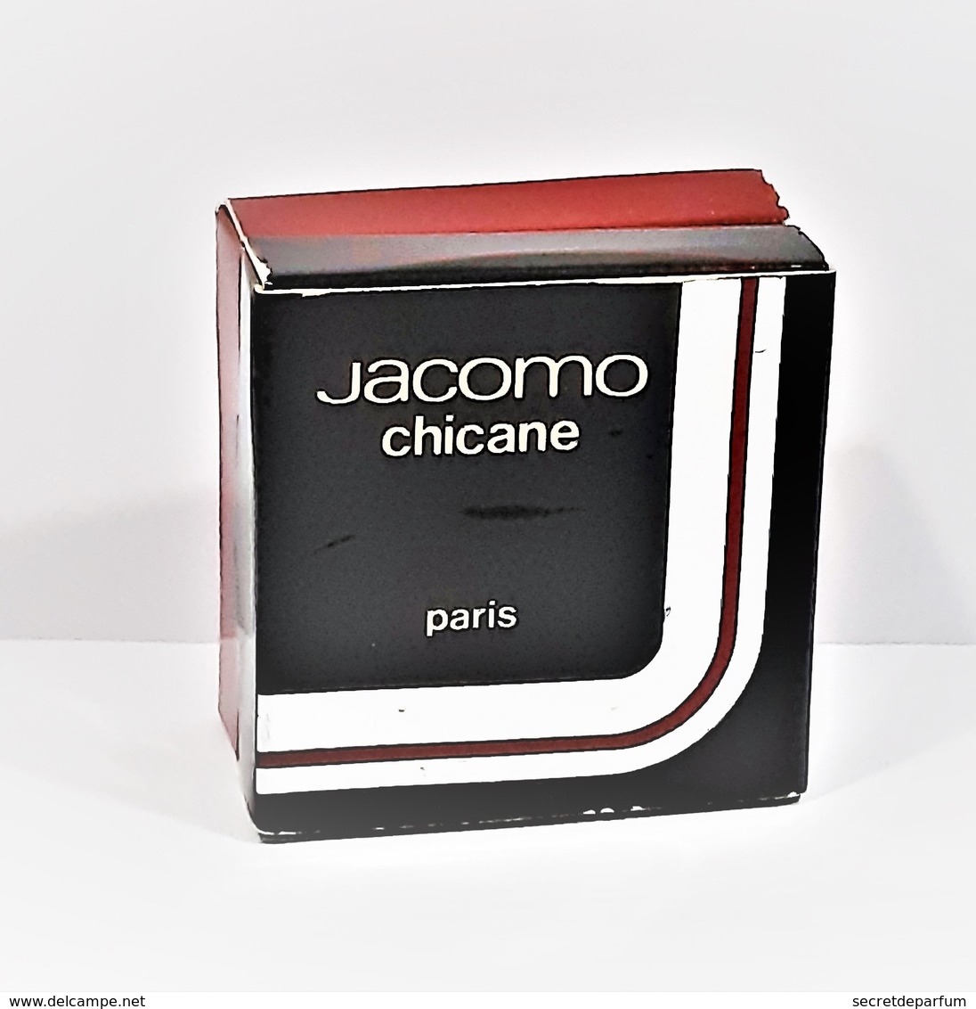 2 Miniatures De Parfum  De JACOMO  DUO  Pour  LUI    EAU CENDRÉE    Pour  ELLE  CHICANE   + BOITE - Miniatures Womens' Fragrances (in Box)