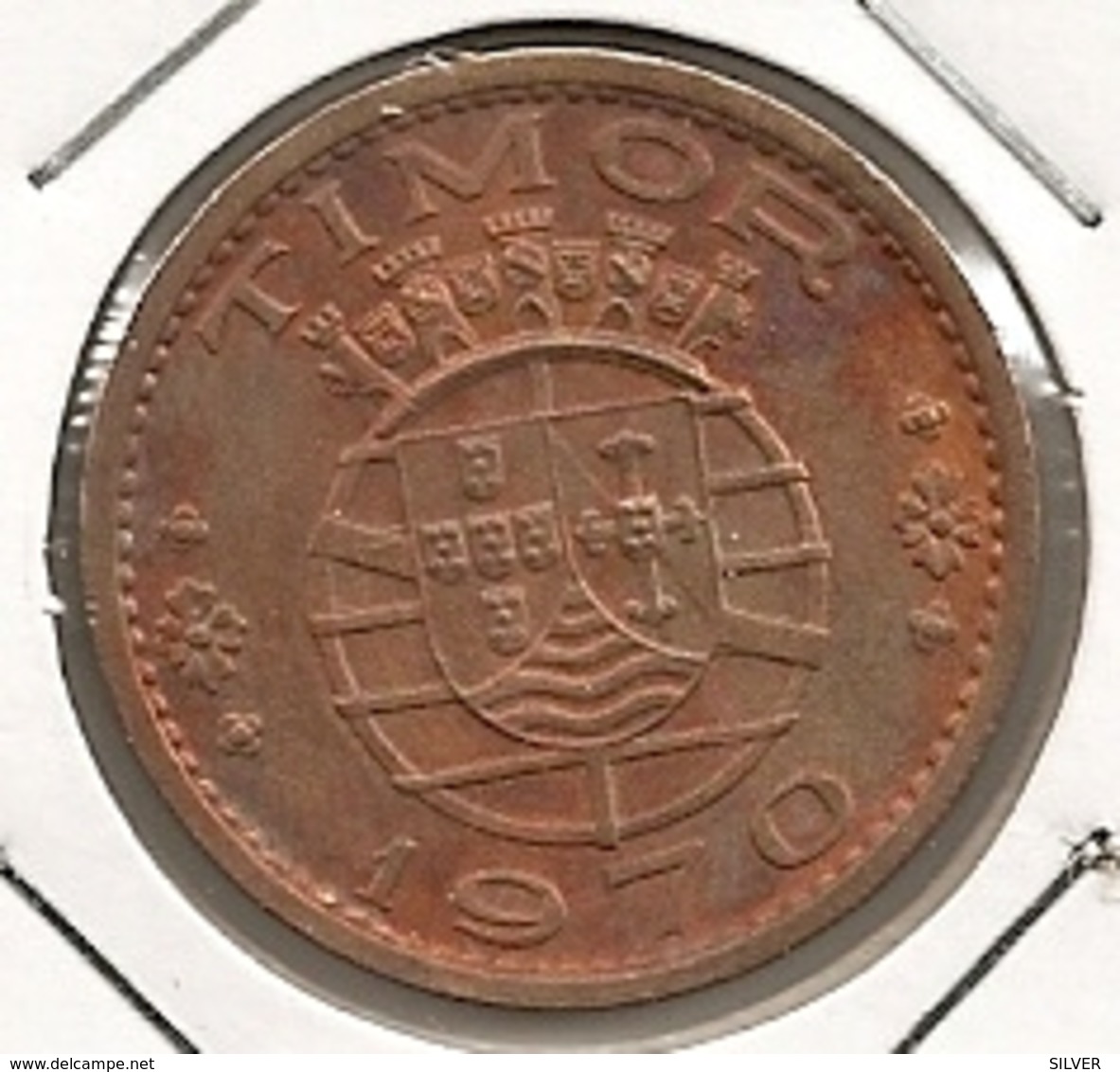 TIMOR 1 ESCUDO 1970 - Timor