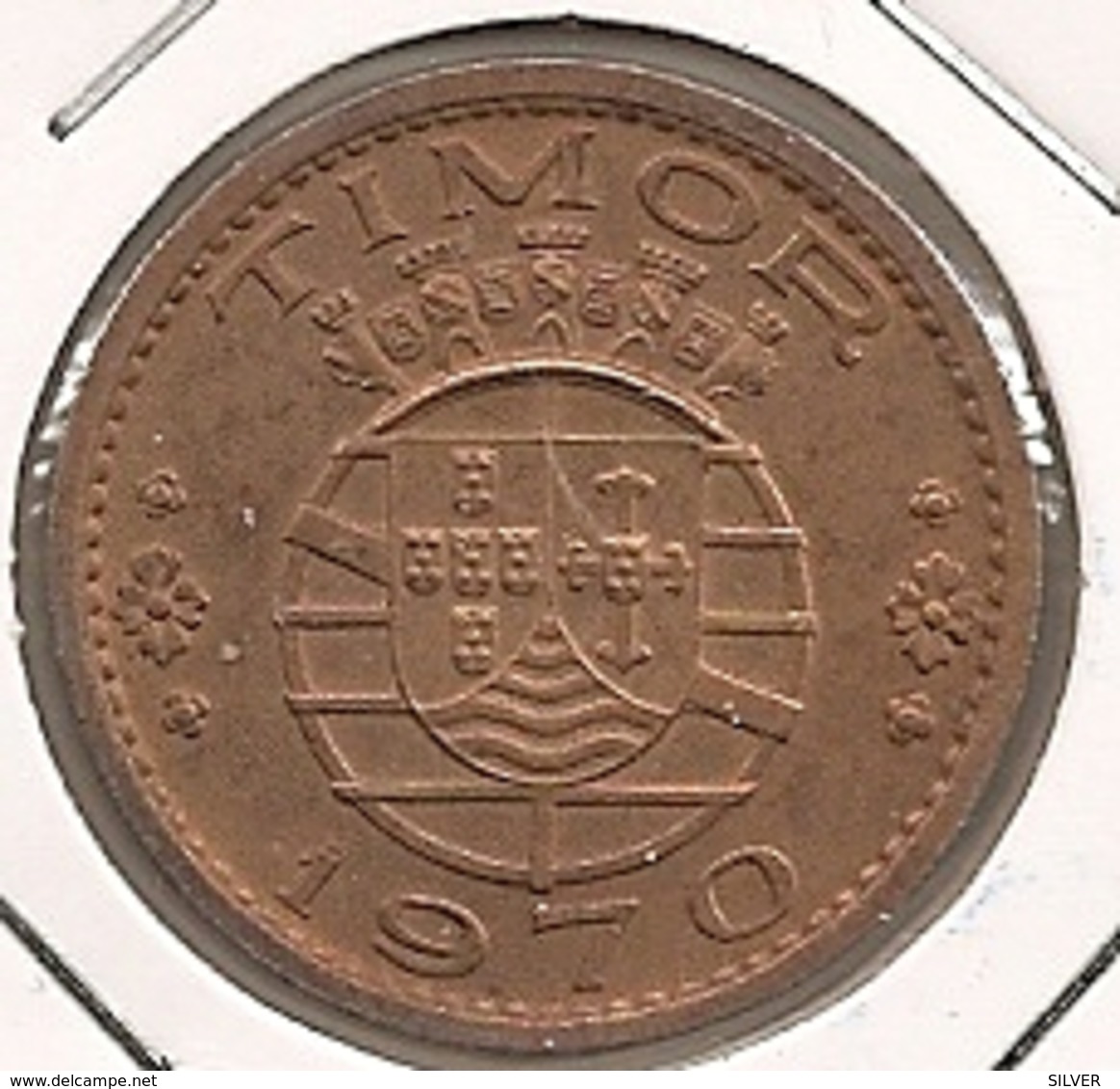 TIMOR 1 ESCUDO 1970 - Timor